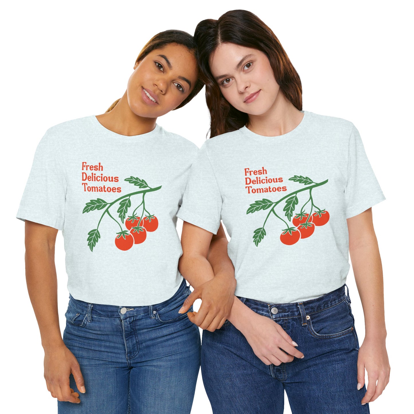 Fresh Delicious Tomatoes T-Shirt | Bella Canvas FDT