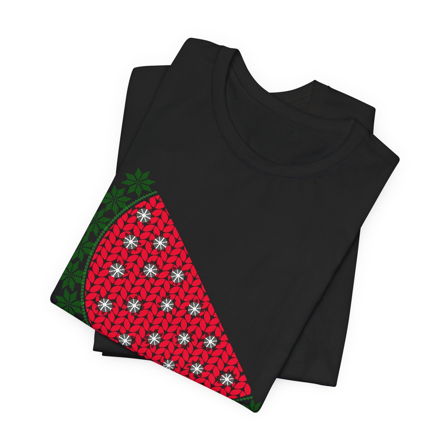 Watermelon Ugly Sweater Unisex Jersey Short Sleeve Tee