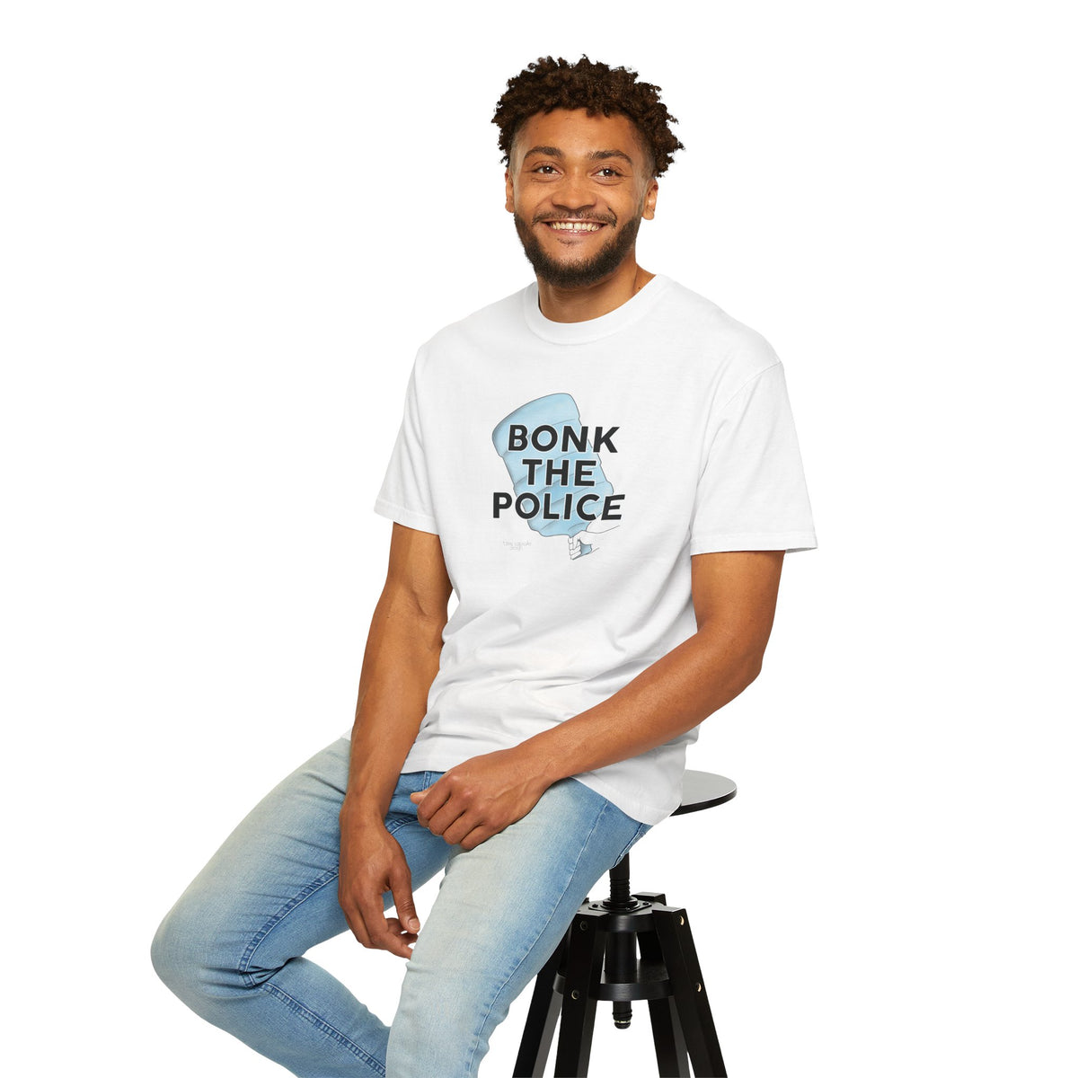 Graphic T-Shirt "Bonk the Police" Funny Meme Tee