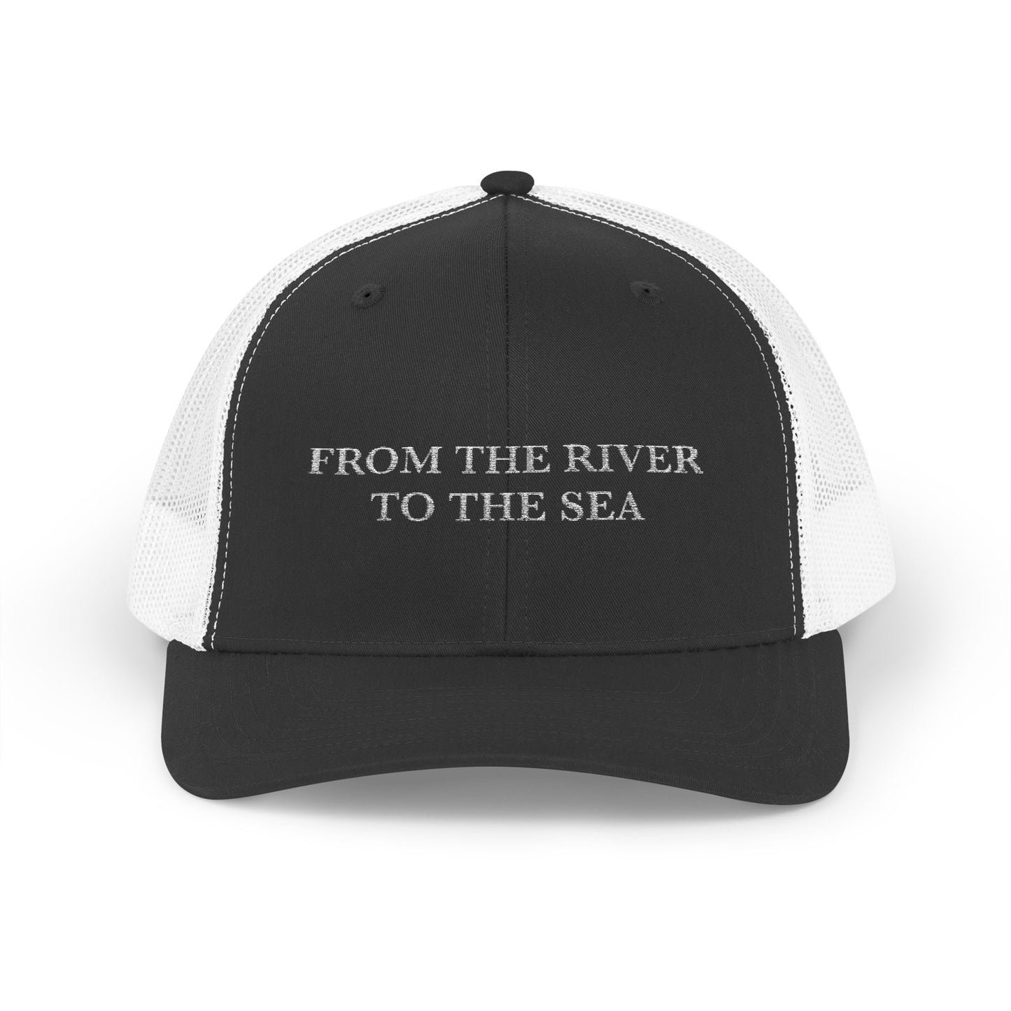 On My Mind River to the Sea Stylish Snapback Trucker Cap - Casual, Trendy Hat for Daily Wear, Gifts, Unisex Fashion, Summer Outdoor Adventures