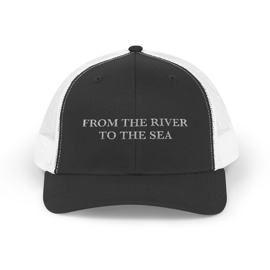 On My Mind River to the Sea Stylish Snapback Trucker Cap - Casual, Trendy Hat for Daily Wear, Gifts, Unisex Fashion, Summer Outdoor Adventures