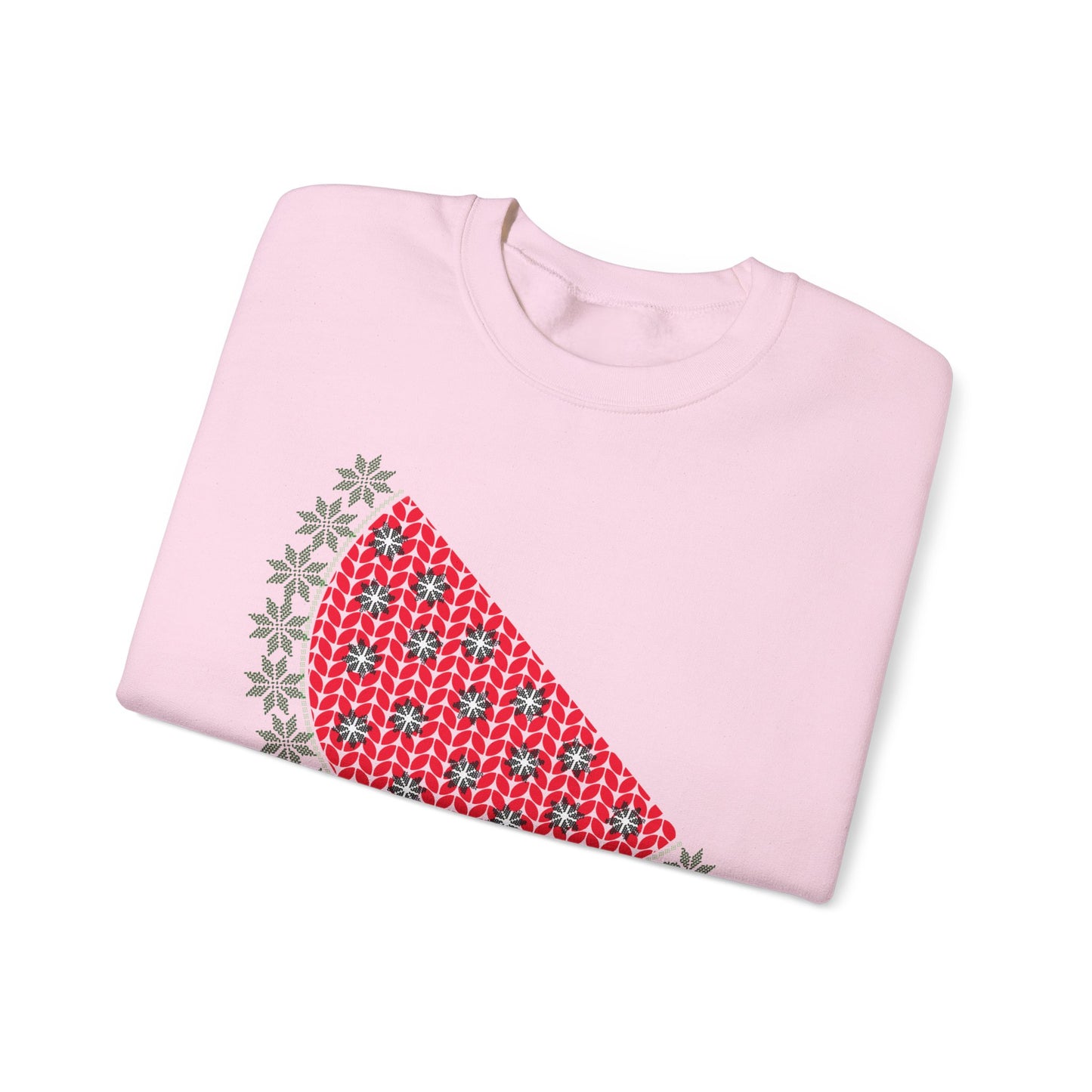 Watermelon Ugly Sweater Unisex Heavy Blend™ Crewneck Sweatshirt