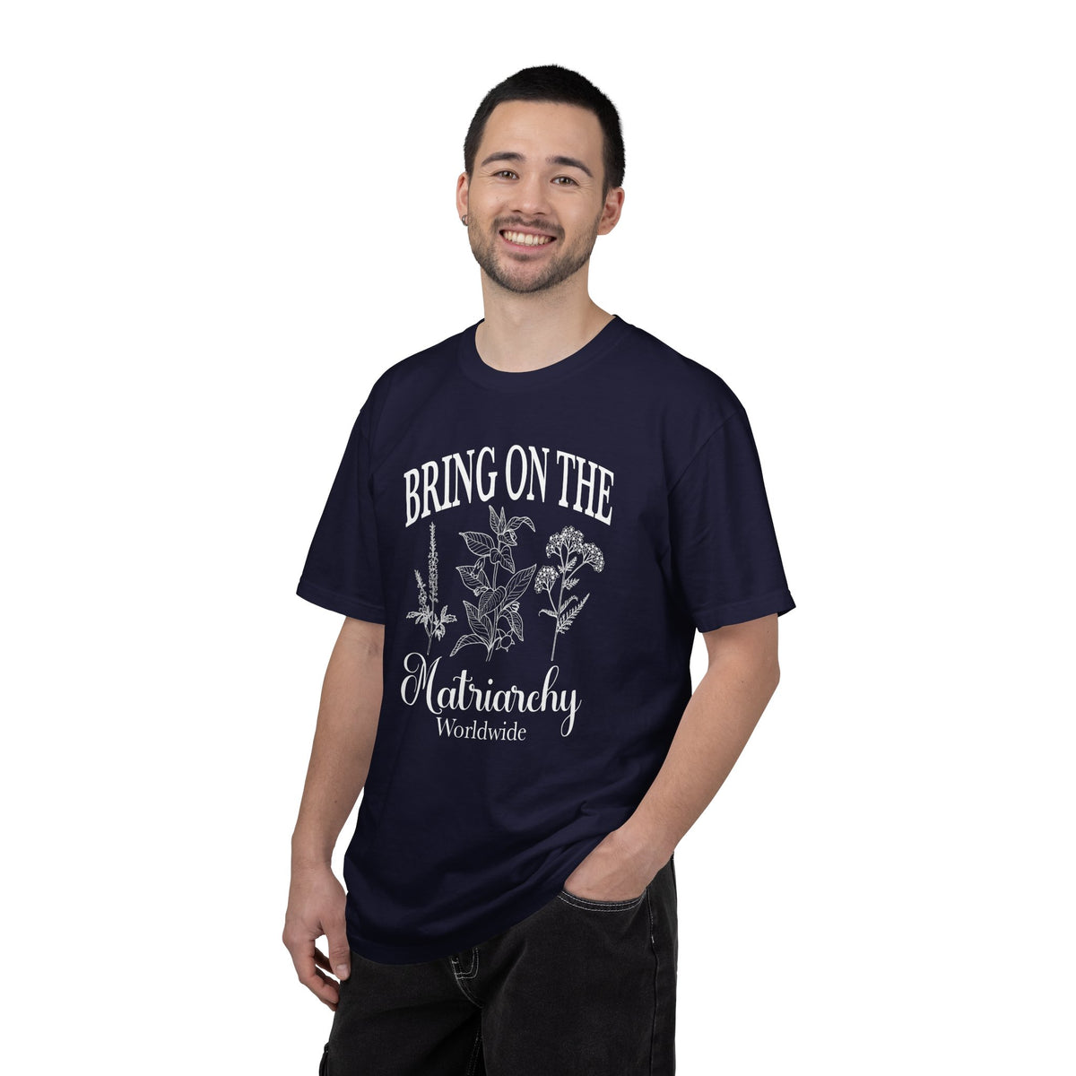 Bring On The Matriarchy T-shirt Feminist Floral Graphic Tee
