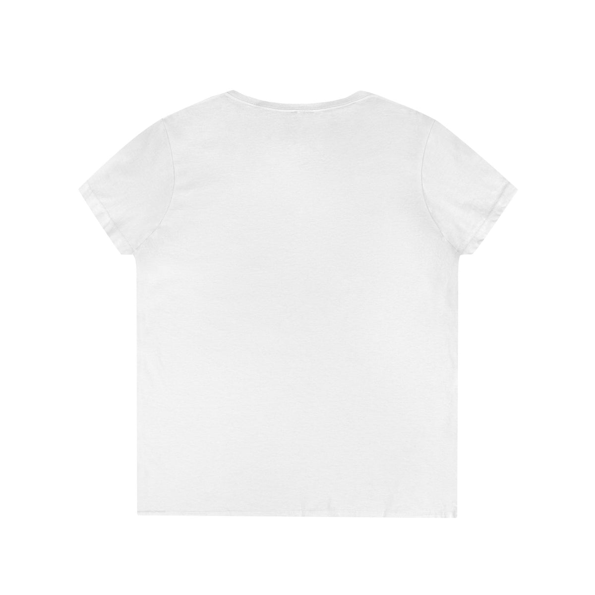 V-Neck T-Shirt "If boys will be boys then girls will be girls" Floral Graphic