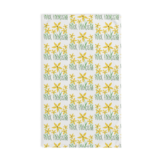 Slightly Subtle Black Eyed Susan Hand Towel | Floral Garden Home Decor