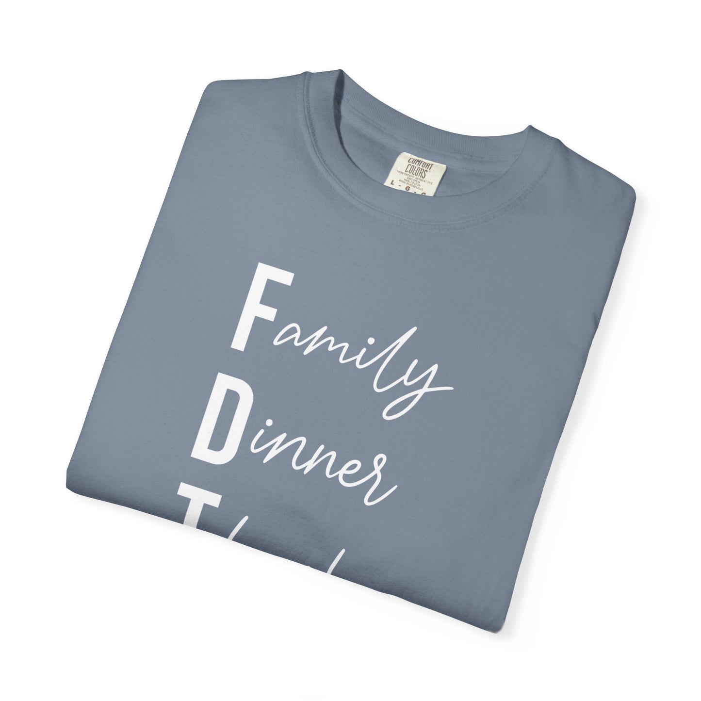 Family Dinner Thanks T-Shirt fdt Thanksgiving Family Gathering Tee