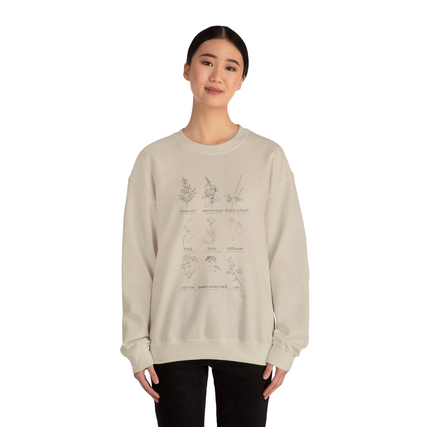 Herbs for Reproductive Freedom Unisex Heavy Blend™ Crewneck Sweatshirt