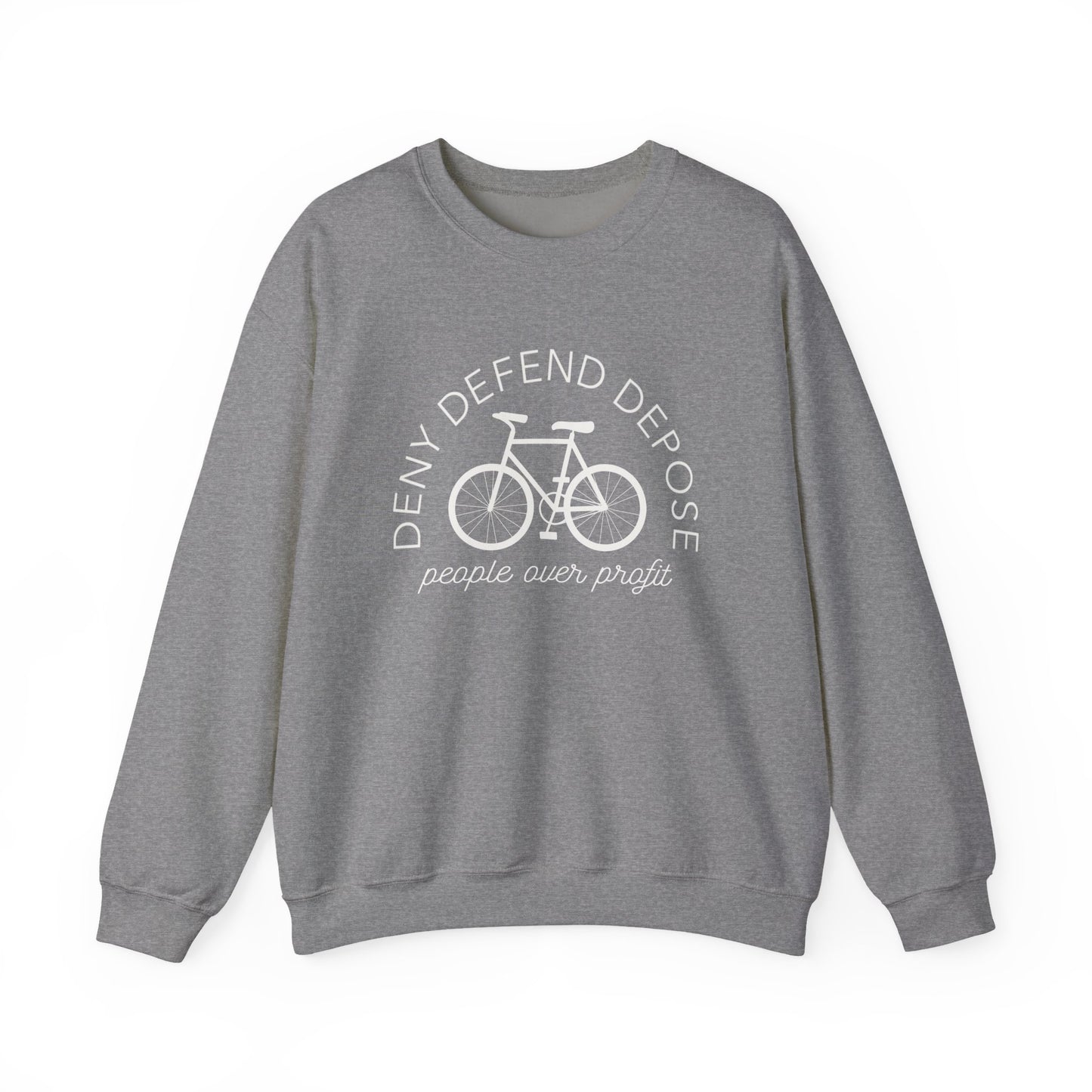 Deny Defend Depose Unisex Heavy Blend™ Crewneck Sweatshirt