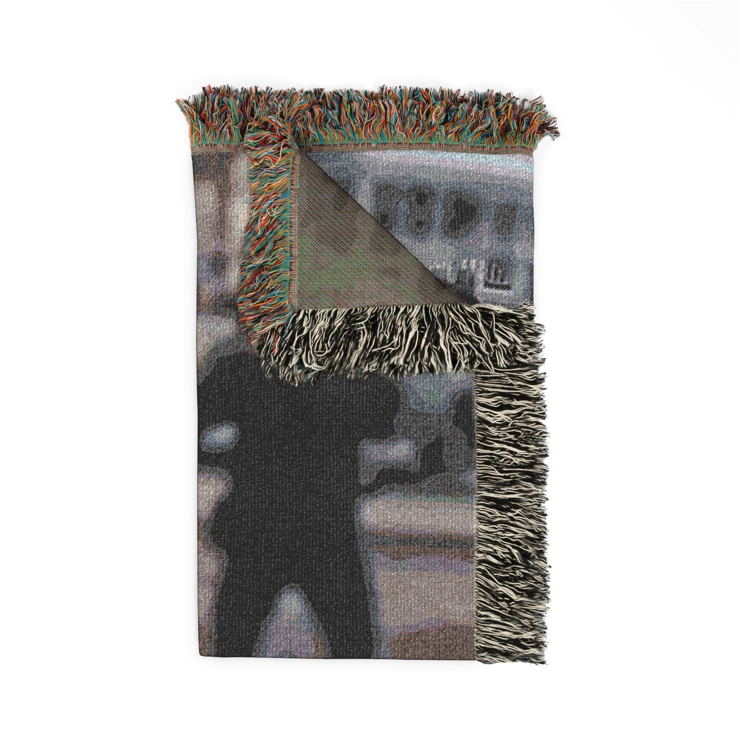 Ice Agent Slip and Fall Woven Blanket | Throw Blanket Cozy Anti Ice Decor