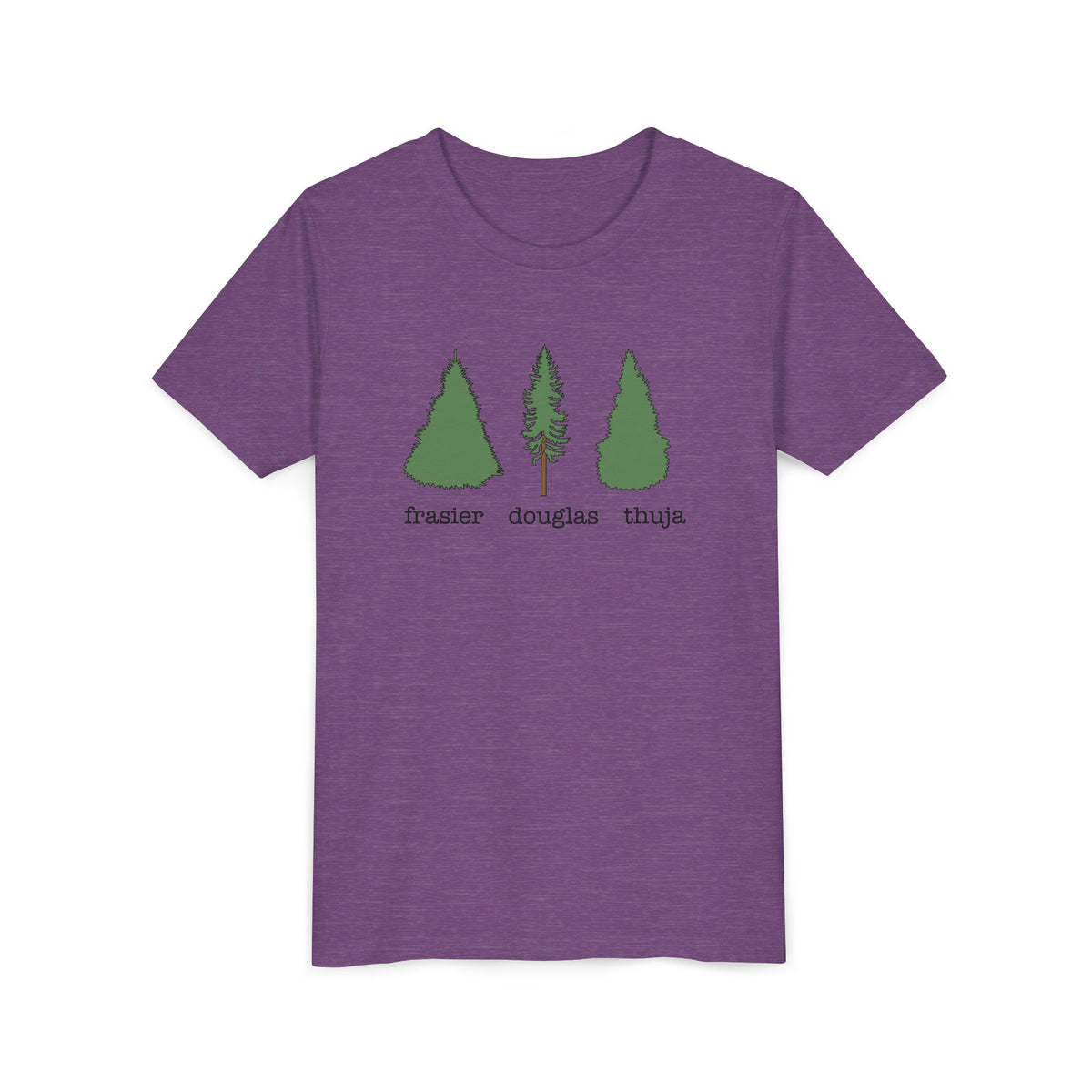 Youth Short Sleeve Tee – Fraser Douglas Thuja Tree Lover Shirt