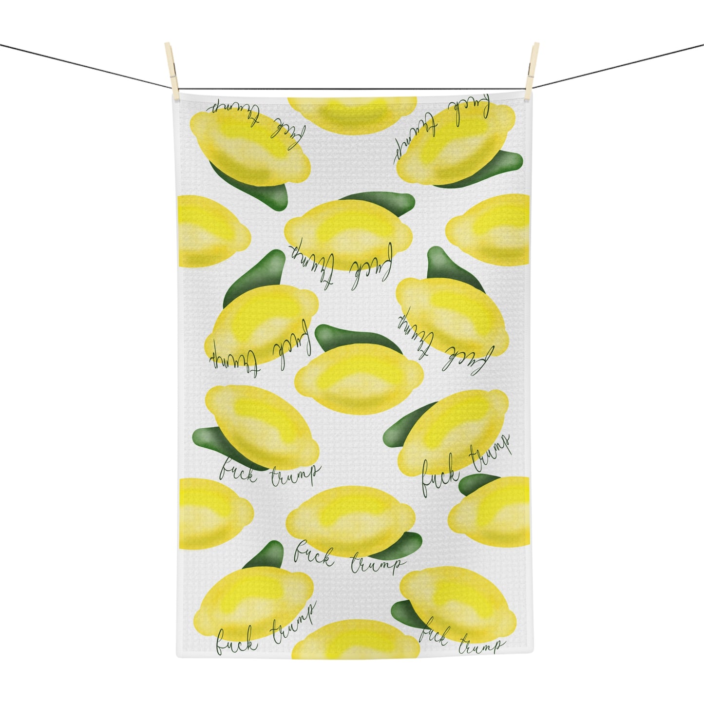 Lemon Pattern Microfiber Tea Towel fdt Fresh Home Kitchen Towel