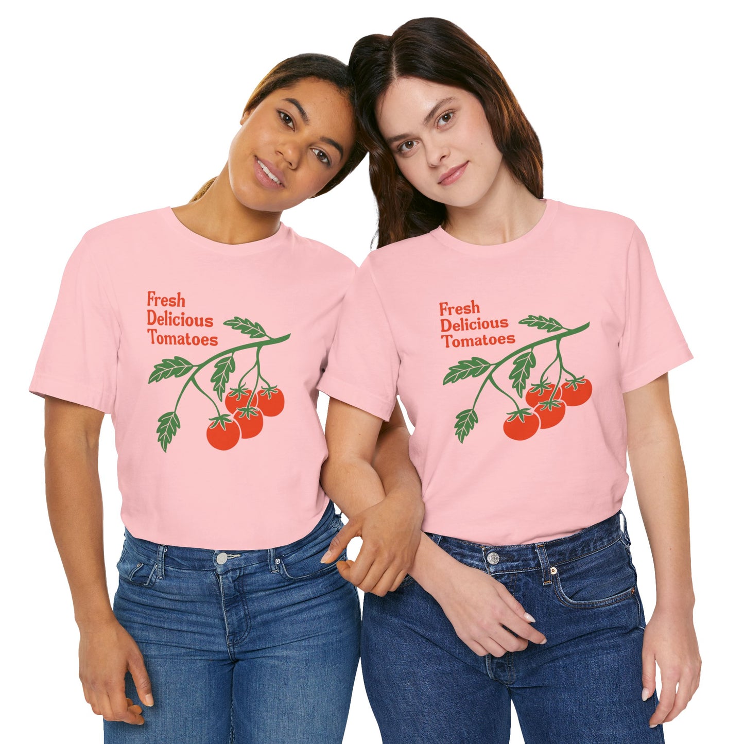 Fresh Delicious Tomatoes T-Shirt | Bella Canvas FDT