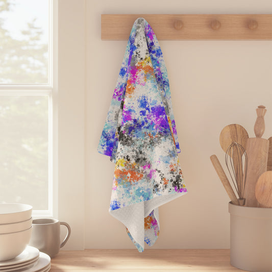 Moon Joy Microfiber Tea Towel | Blue Purple Orange Moonshine Moonstone