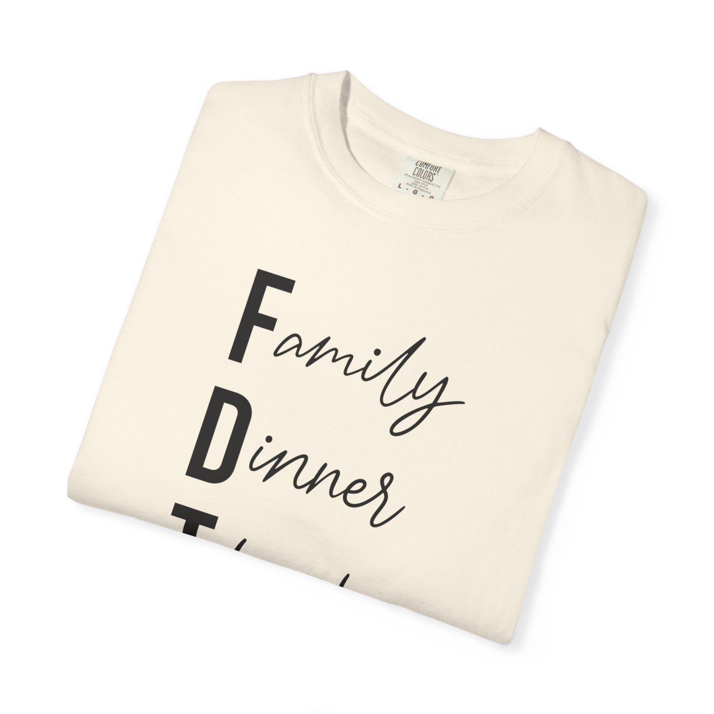 Family Dinner Thanks T-Shirt fdt Thanksgiving Family Gathering Tee