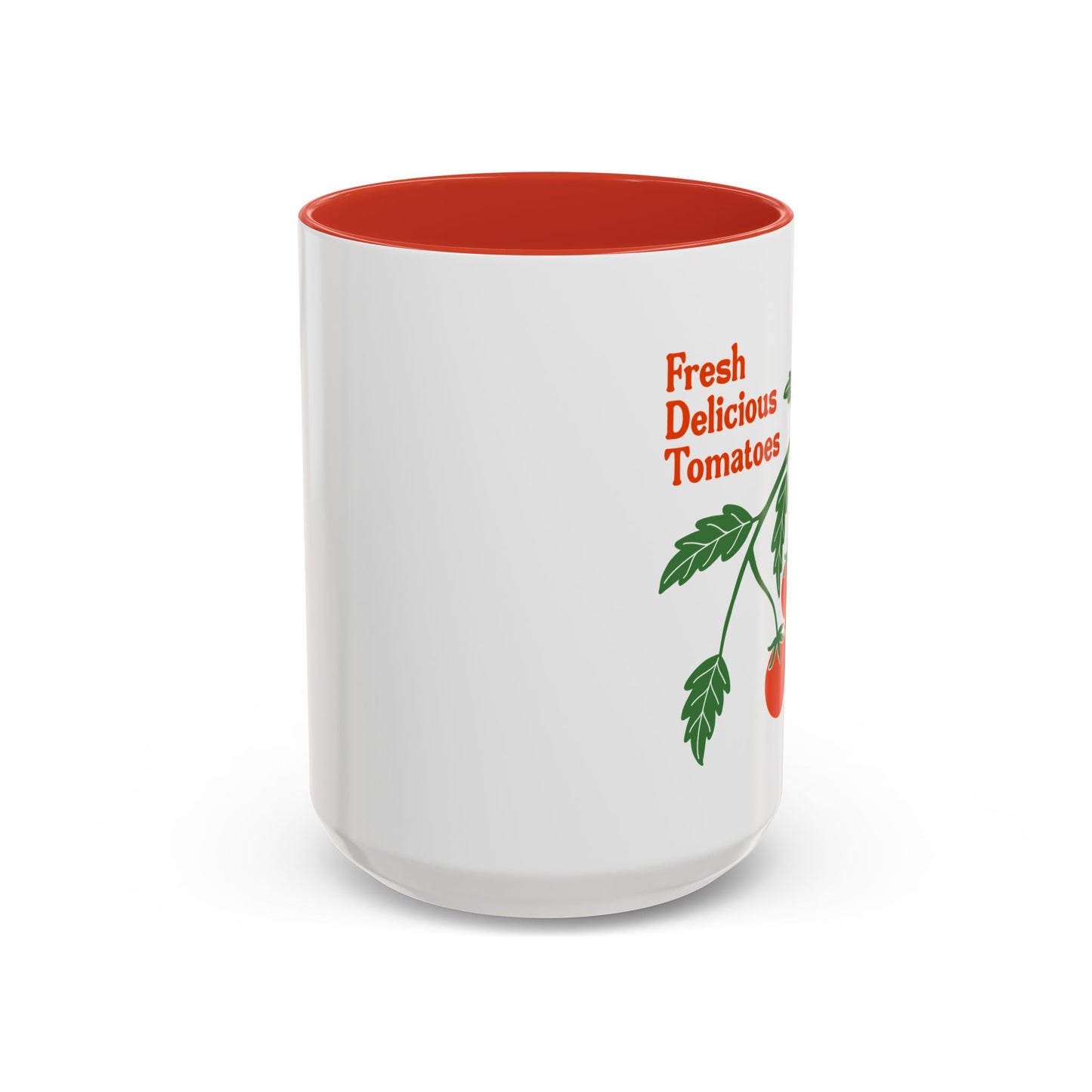 Fresh Delicious Tomatoes Mug | Accent Coffee Mug 11/15oz FDT