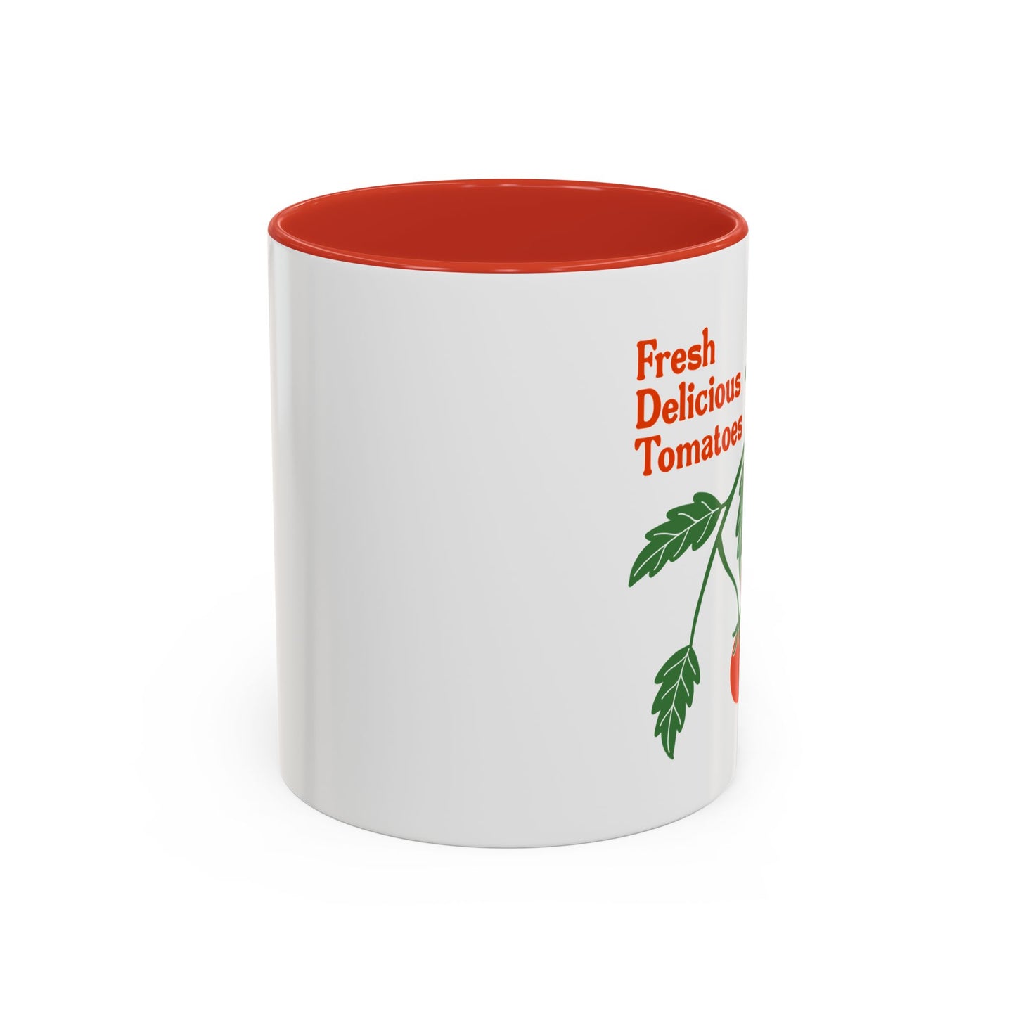 Fresh Delicious Tomatoes Mug | Accent Coffee Mug 11/15oz FDT