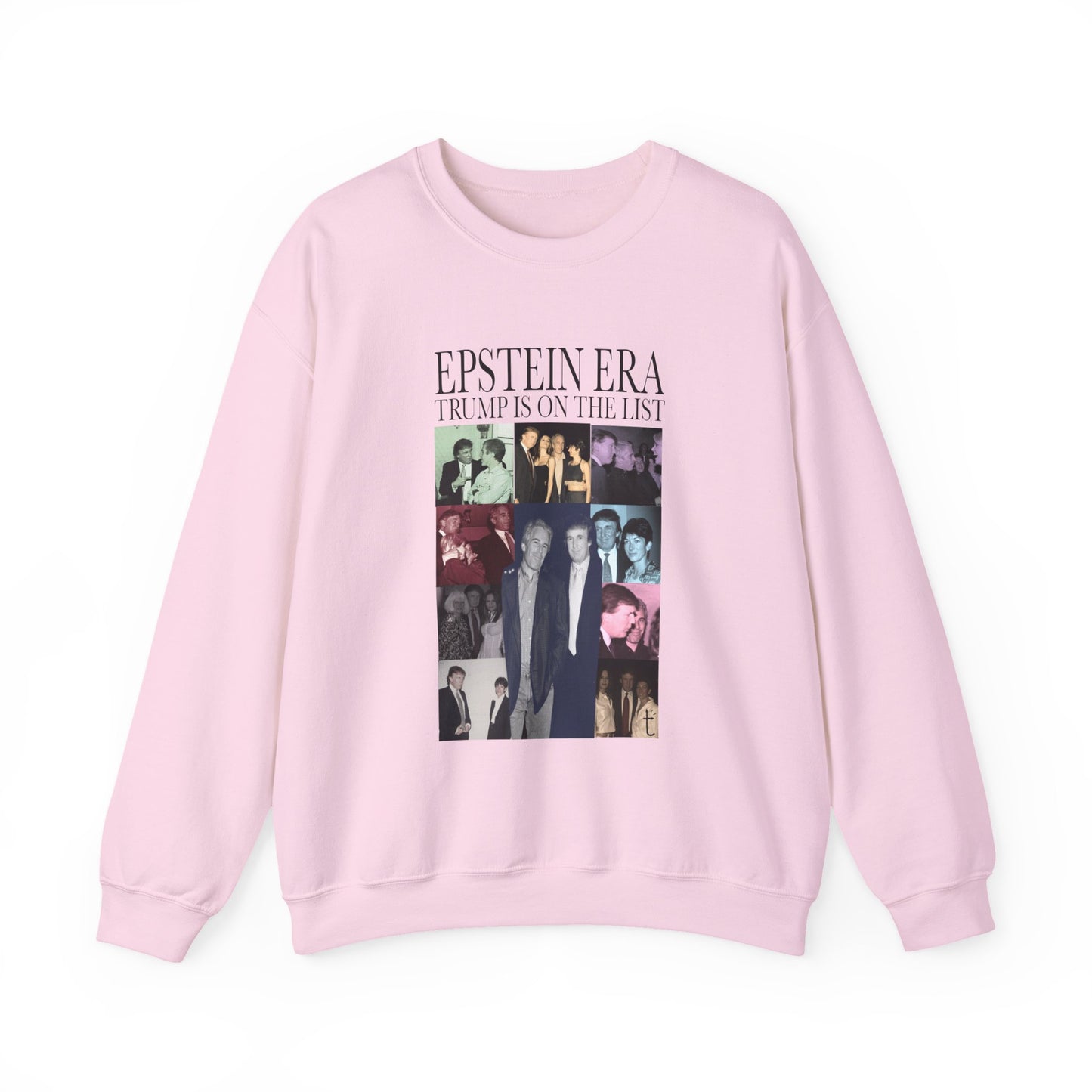Epstein Era Trump Crewneck Sweatshirt, Perfect for Statement Fashion, Casual Days, Gift for Friends, Trendy Outfit, Holiday Wear