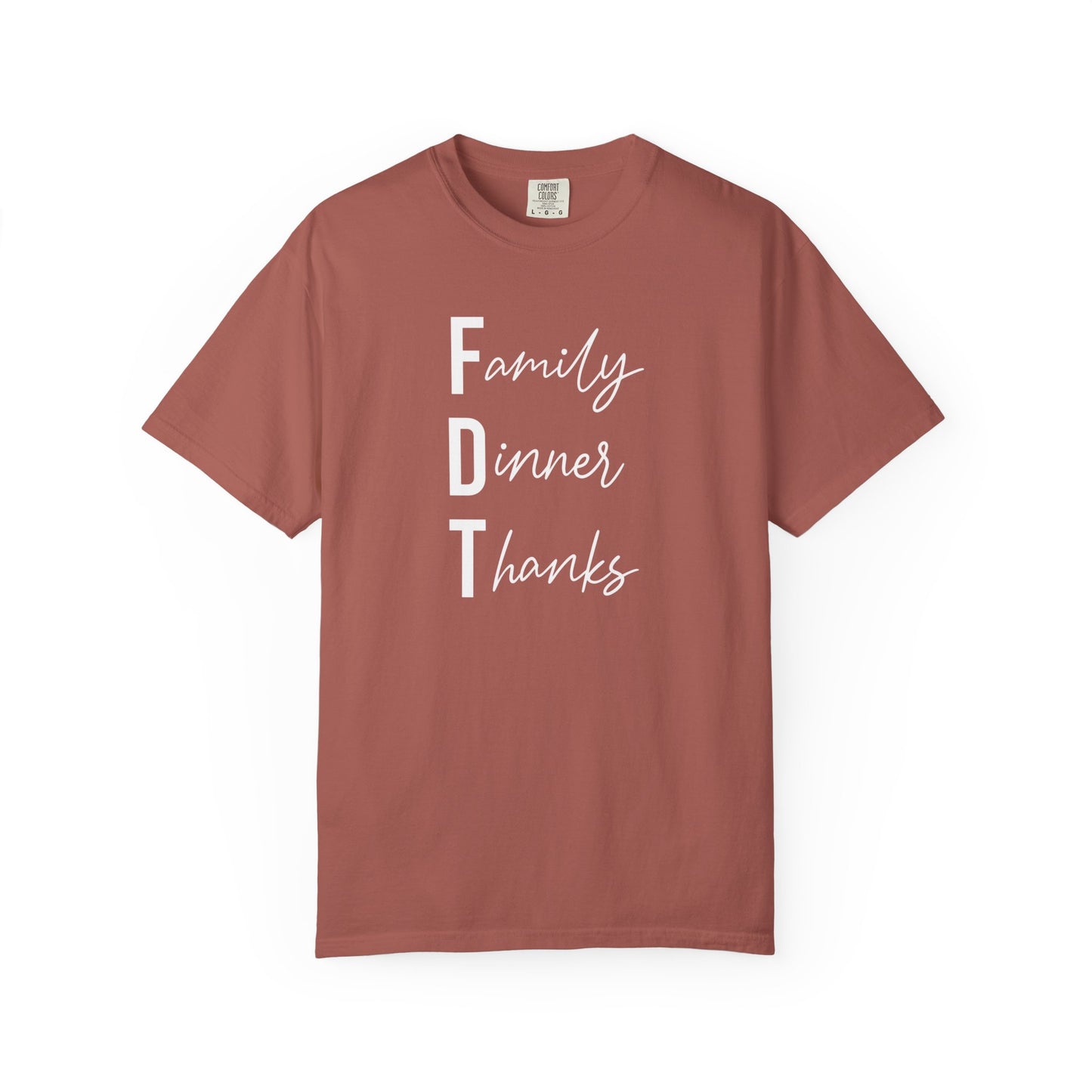 Family Dinner Thanks T-Shirt fdt Thanksgiving Family Gathering Tee