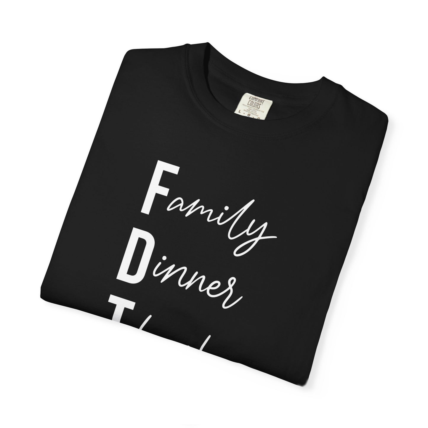 Family Dinner Thanks T-Shirt fdt Thanksgiving Family Gathering Tee