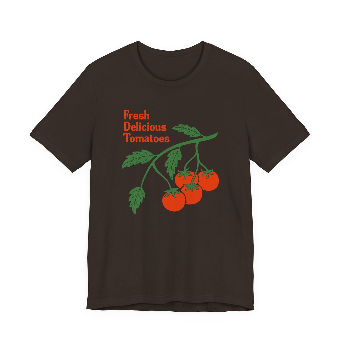 Fresh Delicious Tomatoes T-Shirt | Bella Canvas FDT
