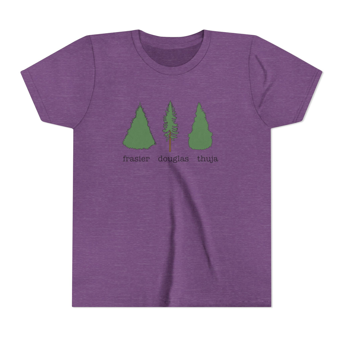 Youth Short Sleeve Tee – Fraser Douglas Thuja Tree Lover Shirt