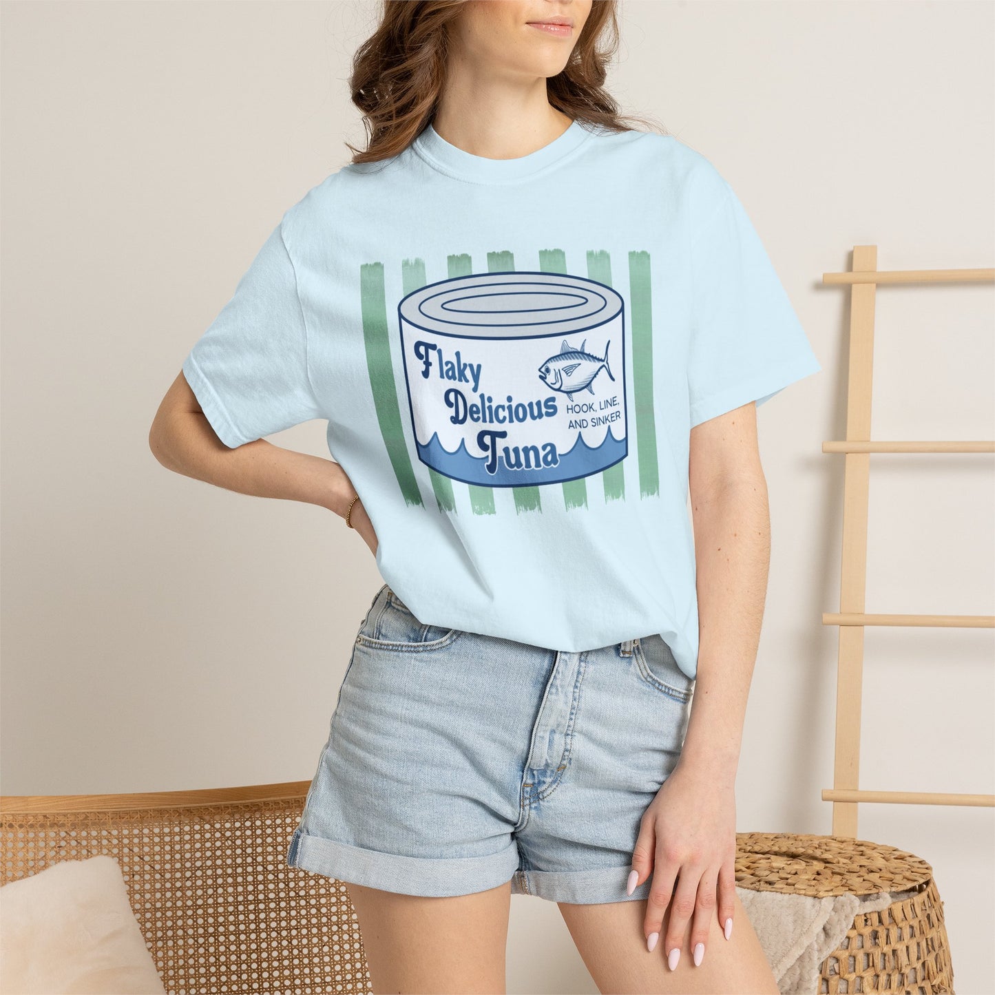Flaky Delicious Tuna Garment-Dyed T-shirt Comfort Colors FDT