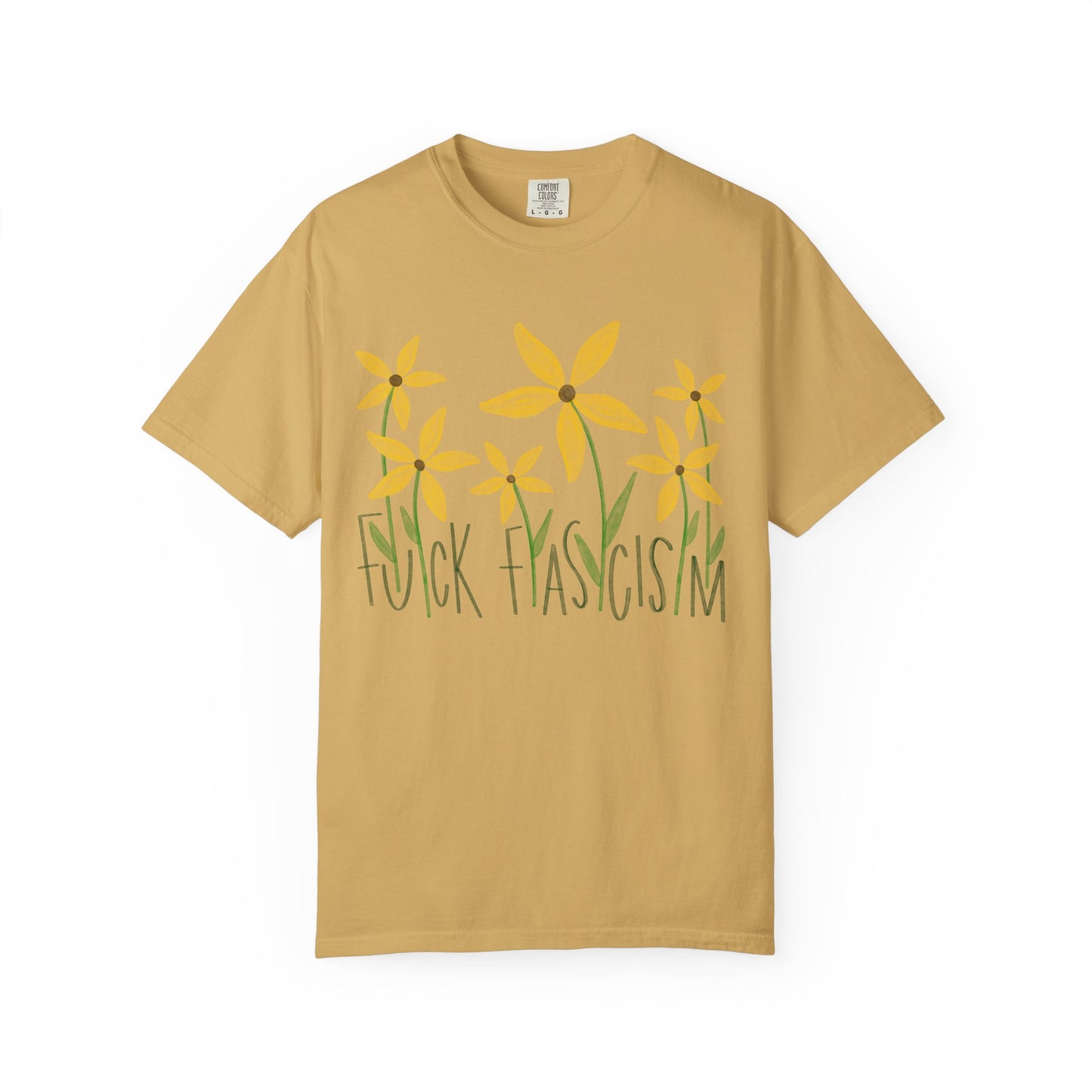 Slightly Subtle Black Eyed Susan T-Shirt | Yellow Floral Comfort Colors Tee