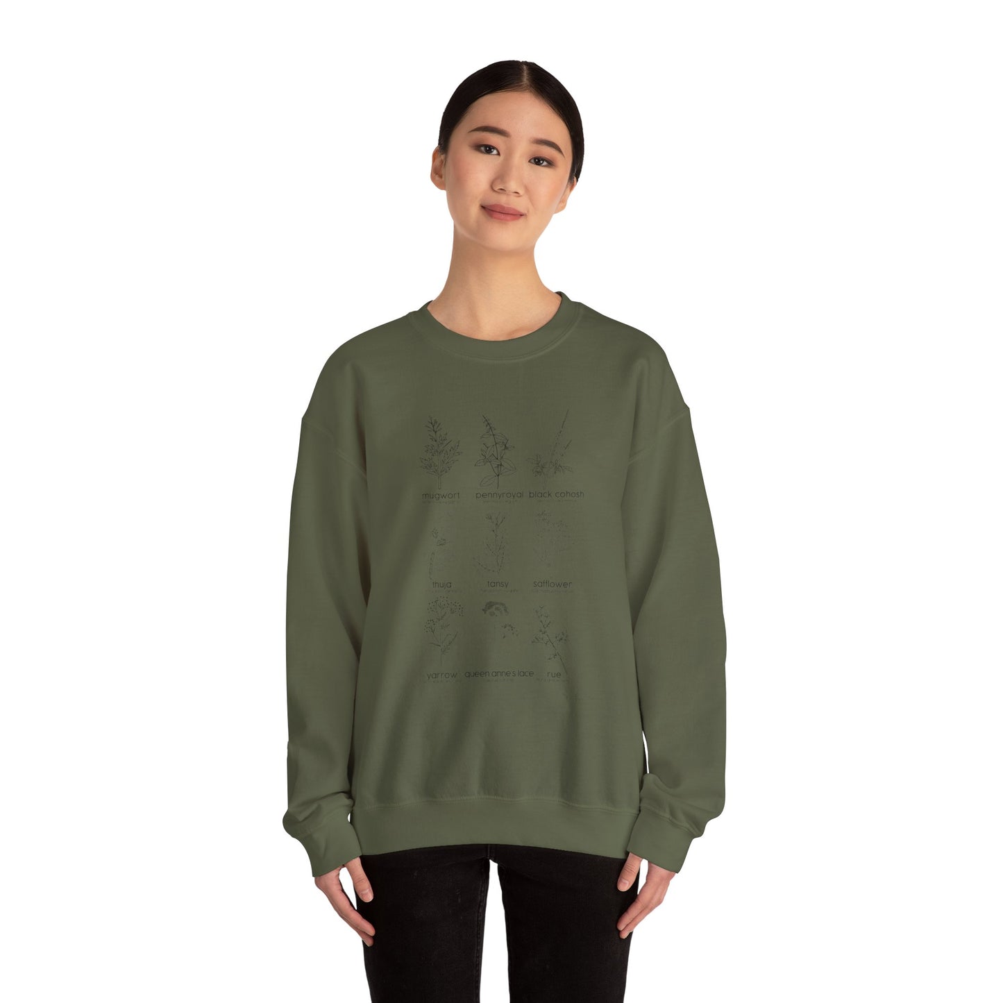 Herbs for Reproductive Freedom Unisex Heavy Blend™ Crewneck Sweatshirt