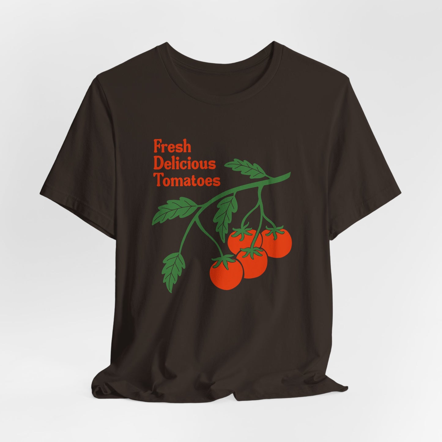 Fresh Delicious Tomatoes T-Shirt | Bella Canvas FDT