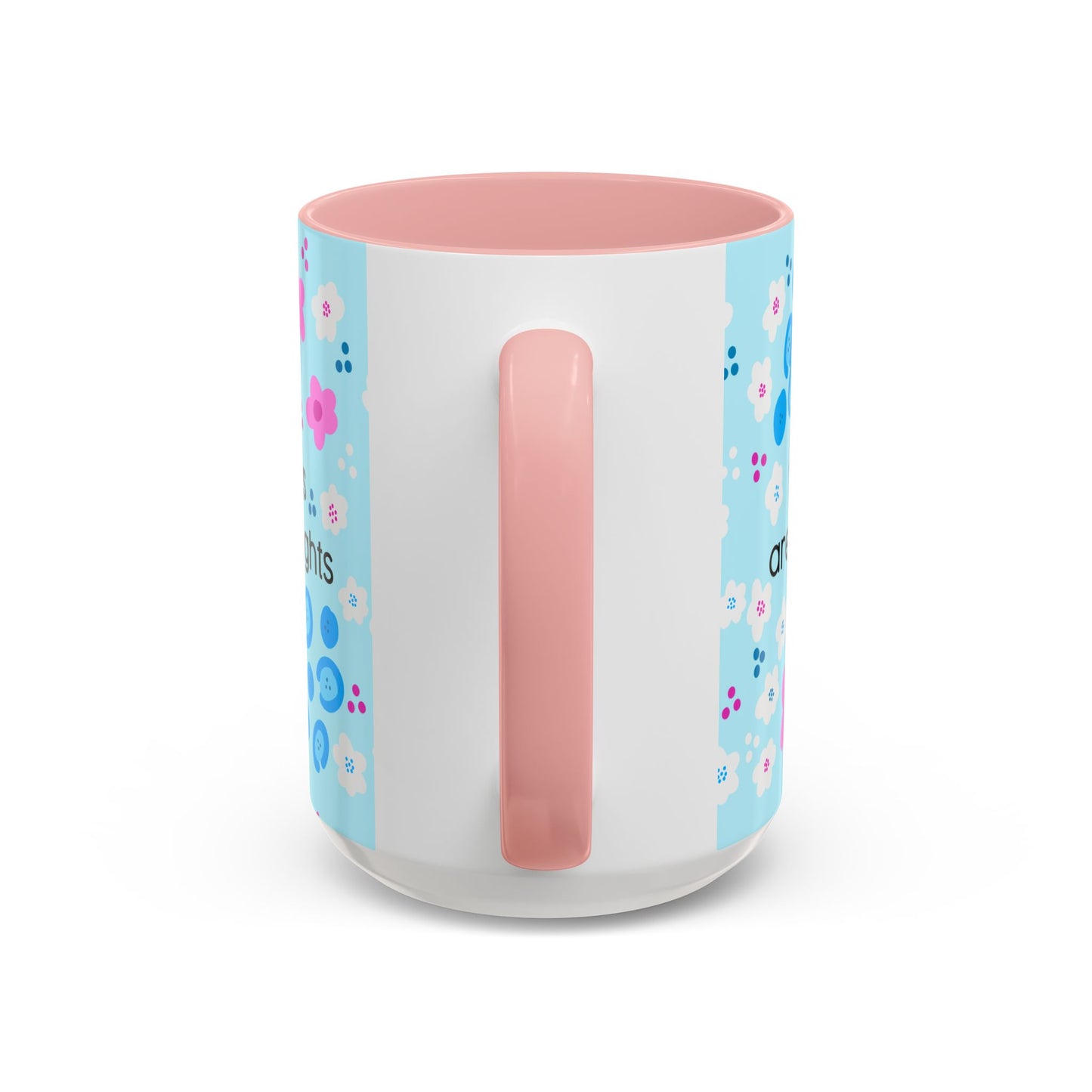 Trans Rights Are Human Rights Coffee Mug | Accent 11oz or 15oz