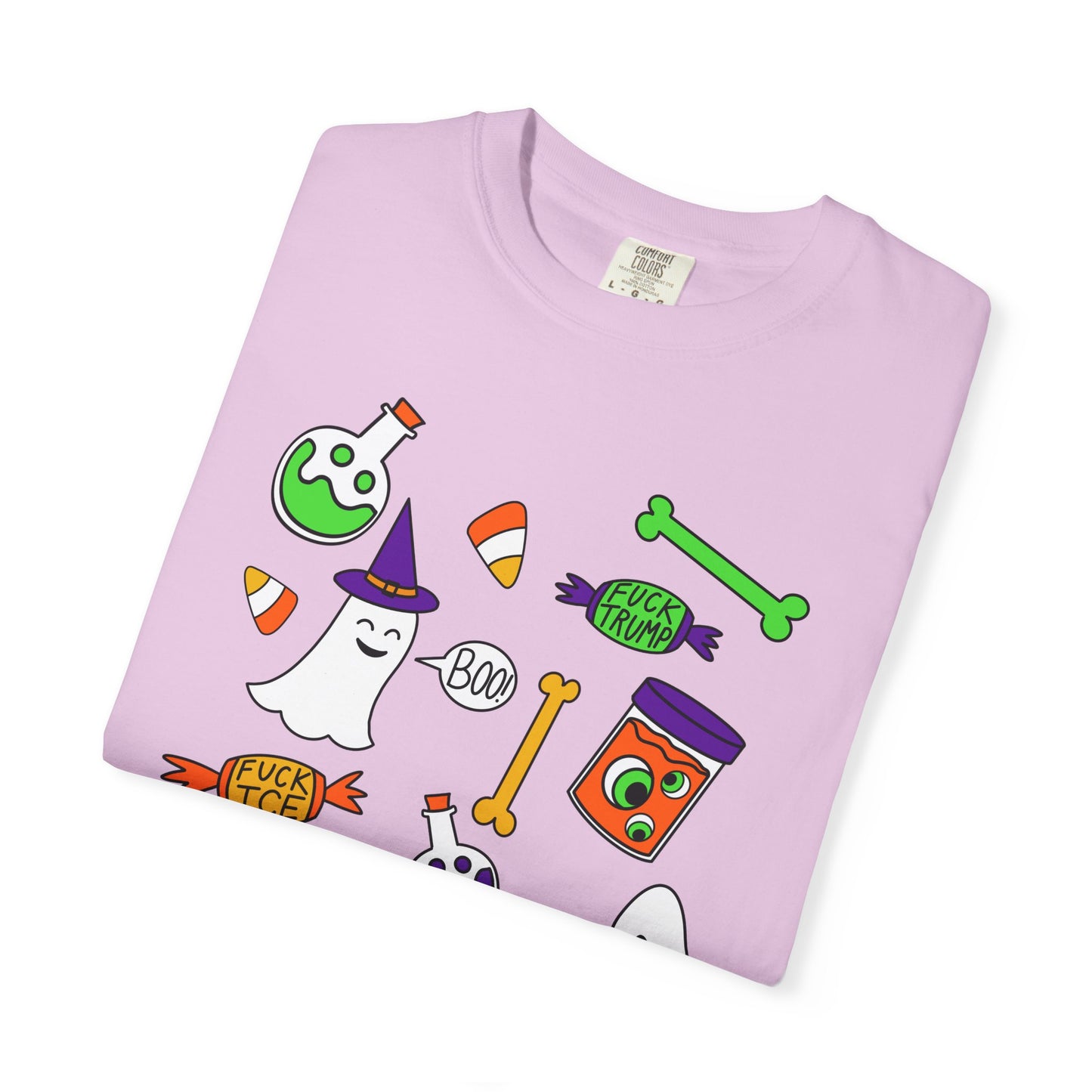 Halloween Candy Ghosts T-Shirt — Cute Spooky Trick-or-Treat Graphic Tee