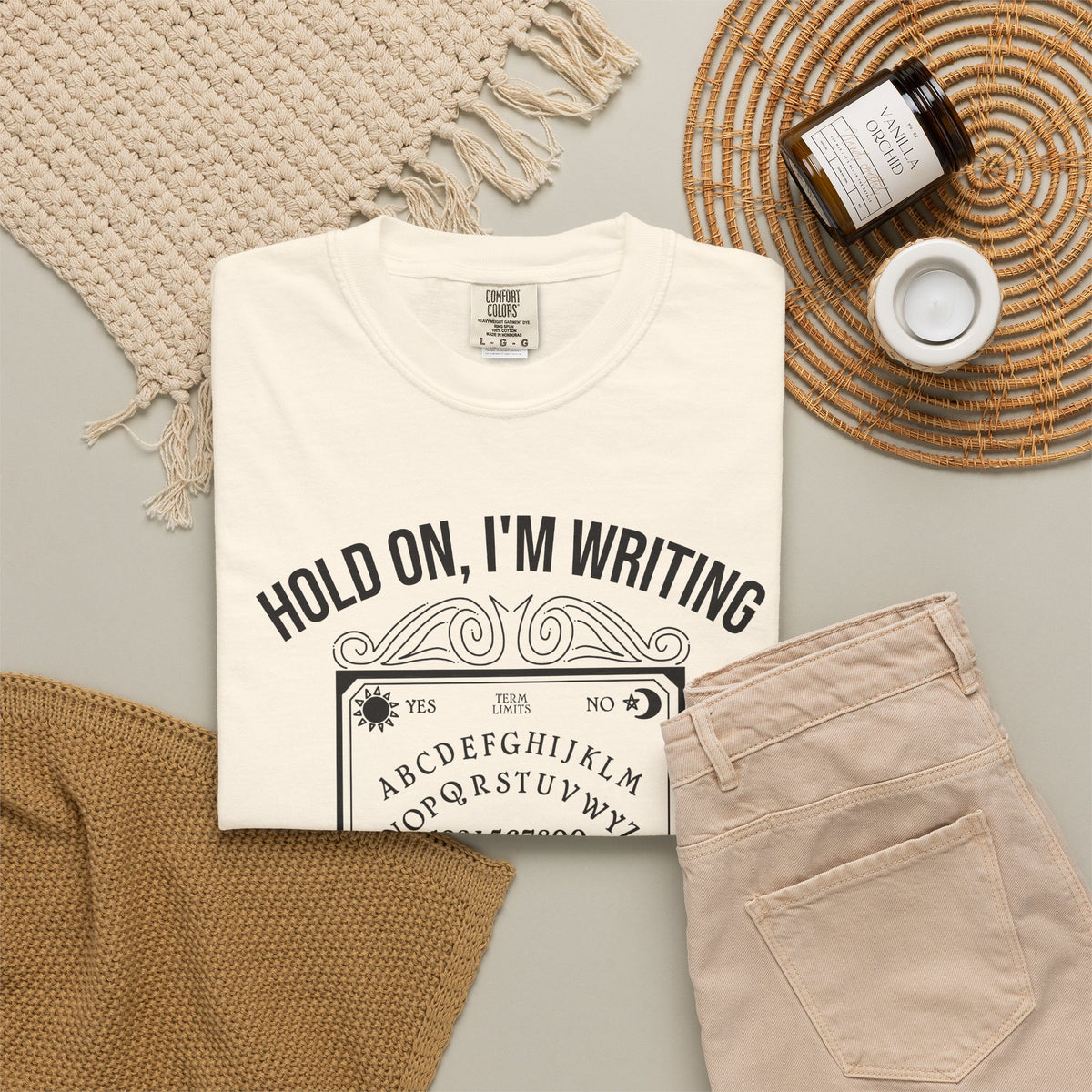 Ouija Board 'Hold On, I'm Writing a Letter to Mitch McConnell' T-Shirt