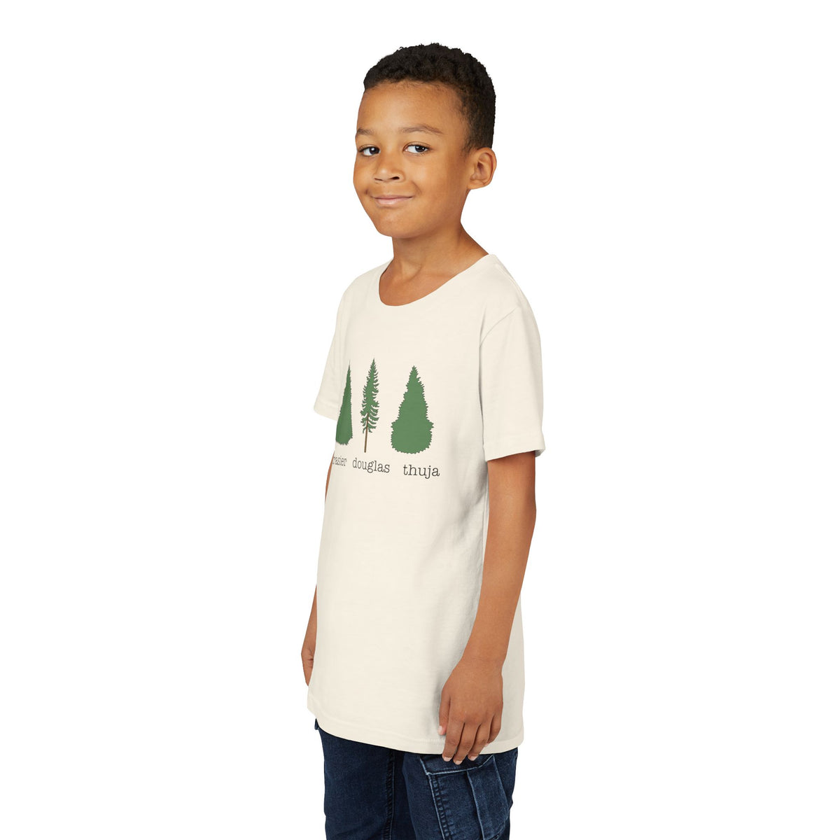 Youth Short Sleeve Tee – Fraser Douglas Thuja Tree Lover Shirt