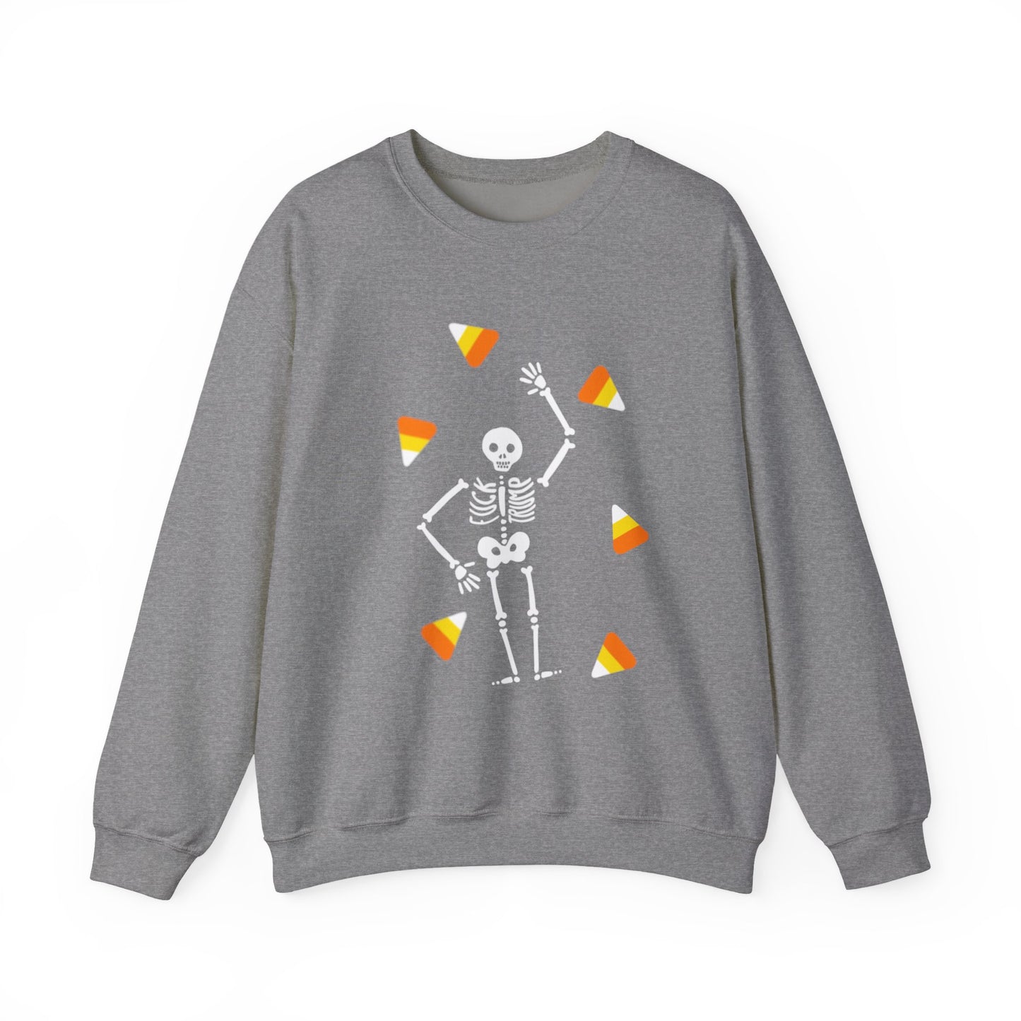 Slightly Subtle Halloween Skeleton Crewneck Sweatshirt, Trump Unisex Fall Apparel, Spooky Cozy Halloween Gift, Casual Sweatshirt Outfit