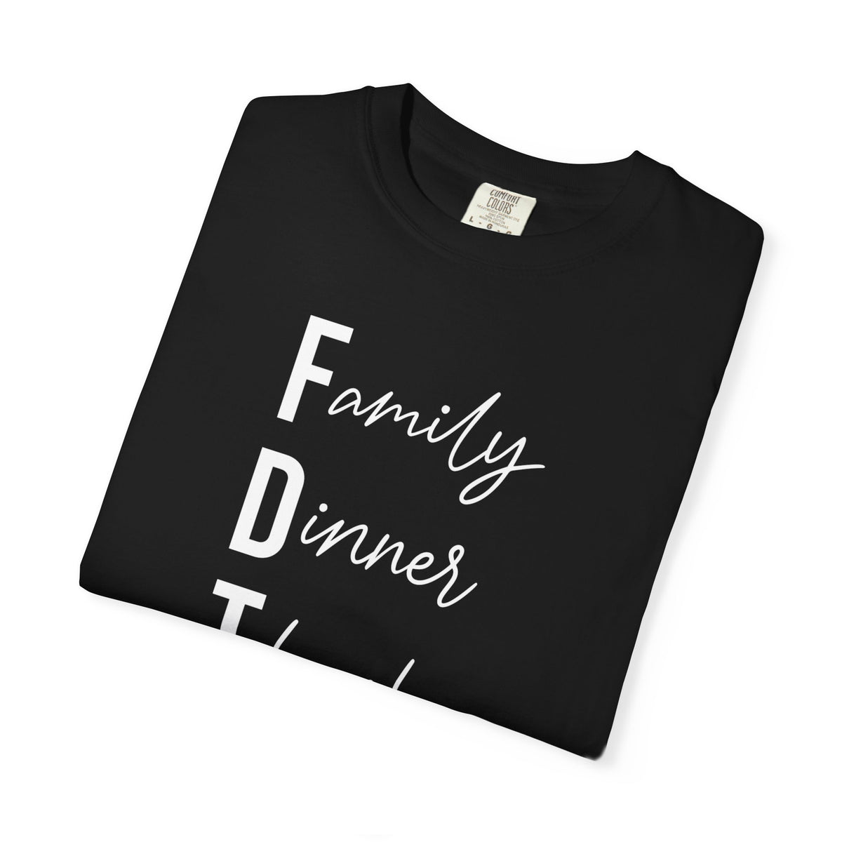 Family Dinner Thanks T-Shirt fdt Thanksgiving Family Gathering Tee