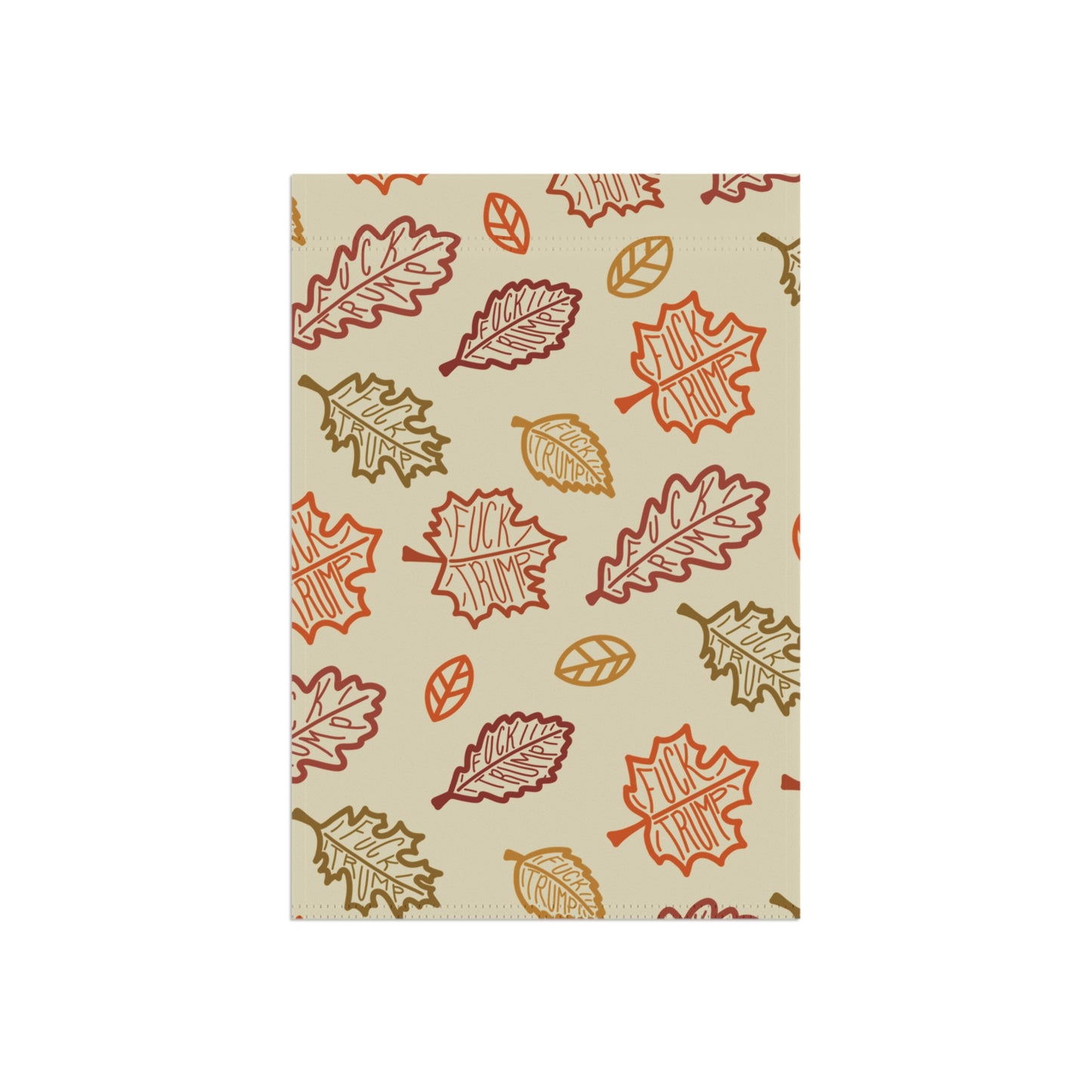 Slightly Subtle Autumn Garden Banner, Fall Decor, Outdoor Decorative Flag, Seasonal Yard Art, Thanksgiving Home Accent, Leaf Pattern
