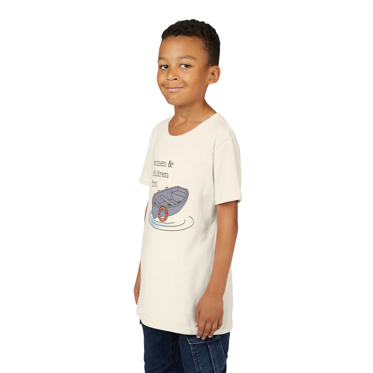 Women & Children First Youth T-Shirt