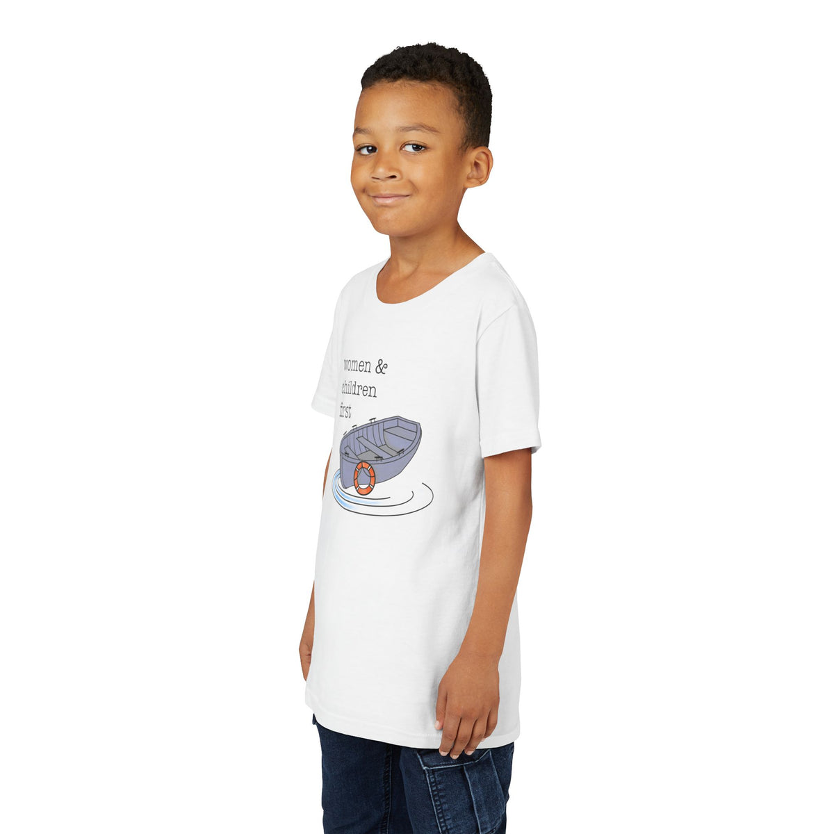 Women & Children First Youth T-Shirt