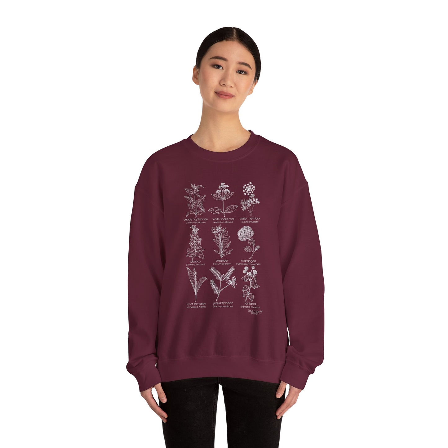 Deadly Nightshade Mix Unisex Heavy Blend™ Crewneck Sweatshirt