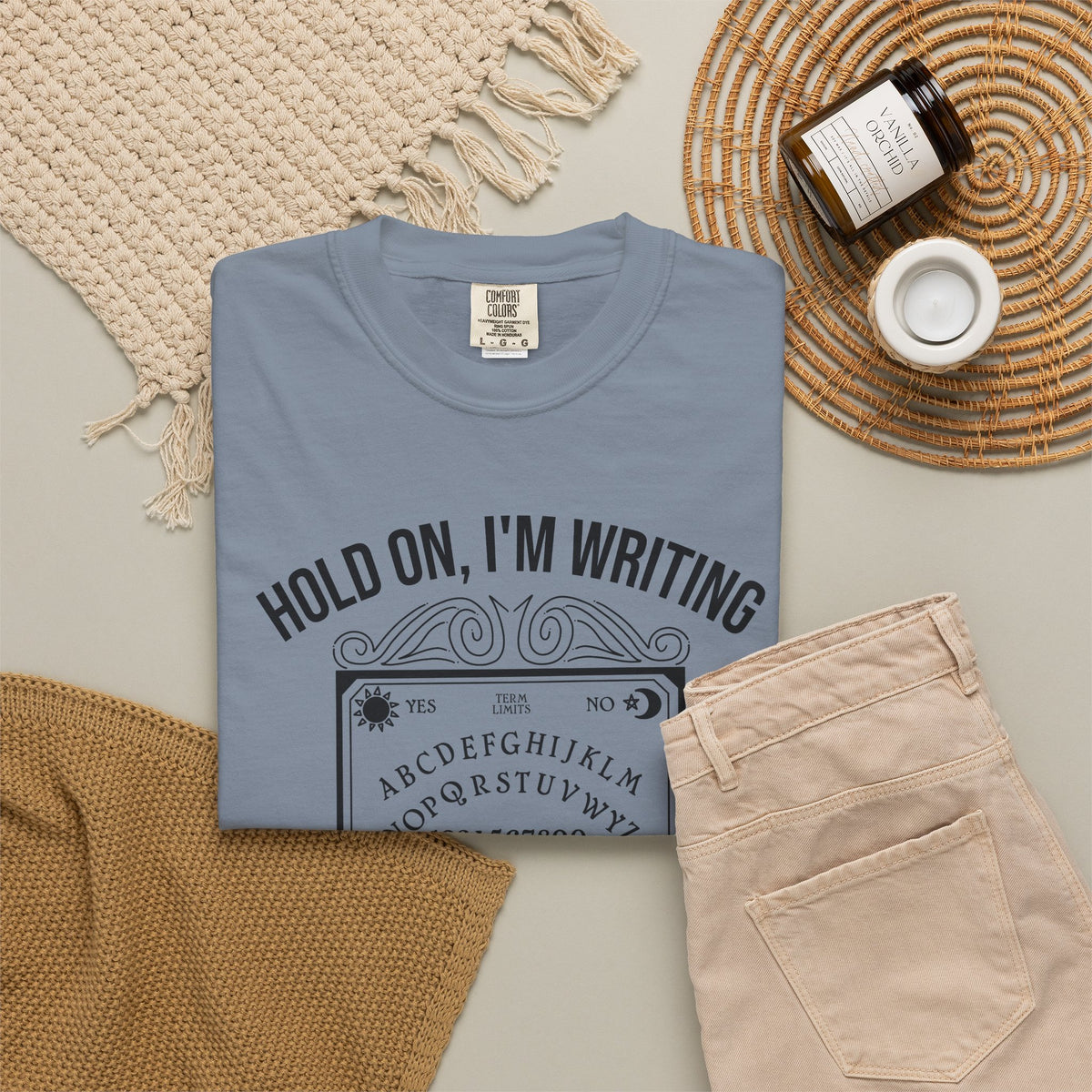 Ouija Board 'Hold On, I'm Writing a Letter to Mitch McConnell' T-Shirt