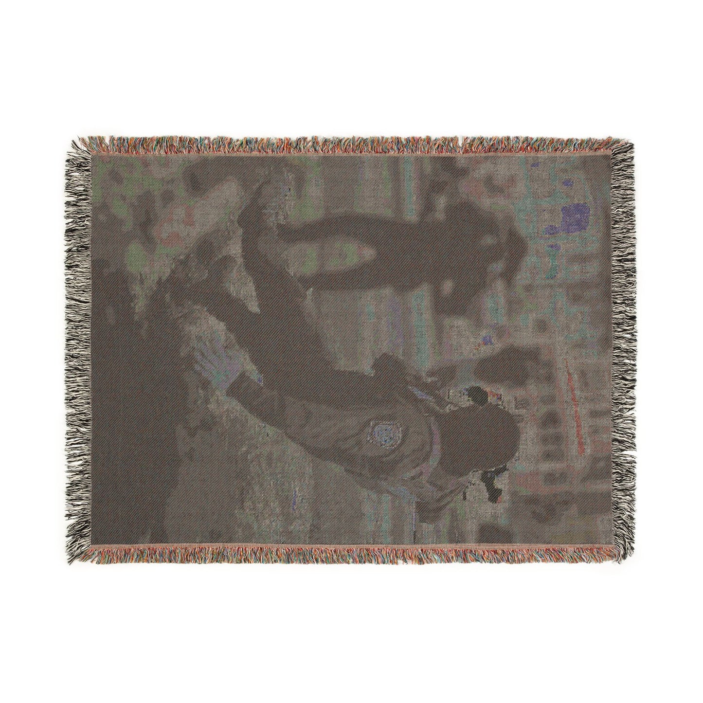 Ice Agent Slip and Fall Woven Blanket | Throw Blanket Cozy Anti Ice Decor