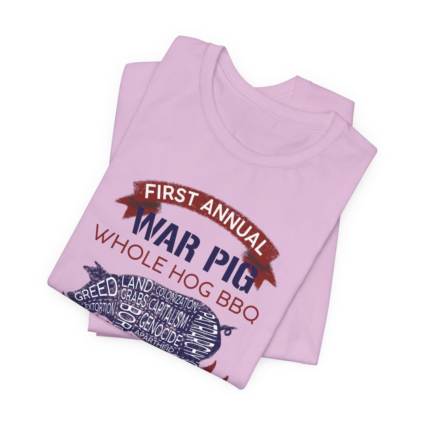 Whole Hog Pig Roast Unisex Jersey Short Sleeve Tee