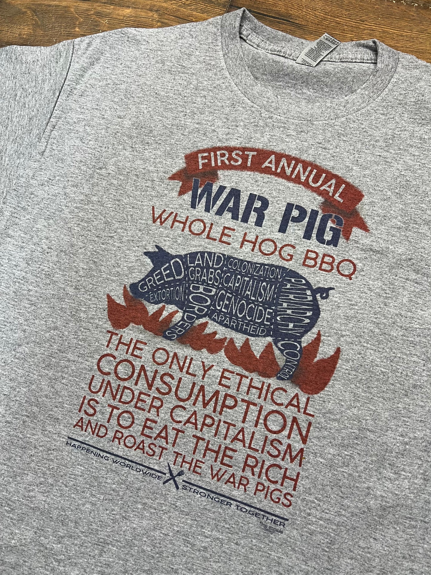 Whole Hog War Pig Roast Shirt