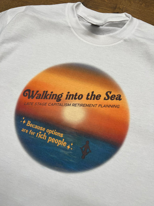 Walking into the Sea T Shirt