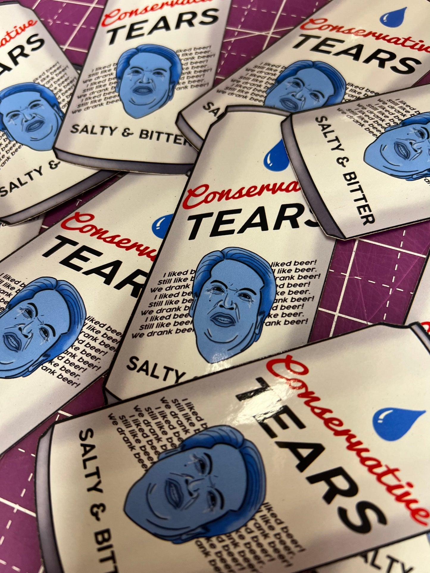 Conservative Tears - Brett Kavanaugh Beer SCOTUS Sticker