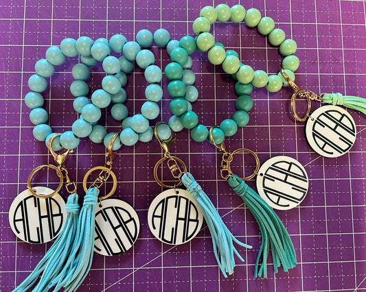 ACAB Monogram Bracelet Keychain Tassel 1312 - Ready Made - Limited Edition