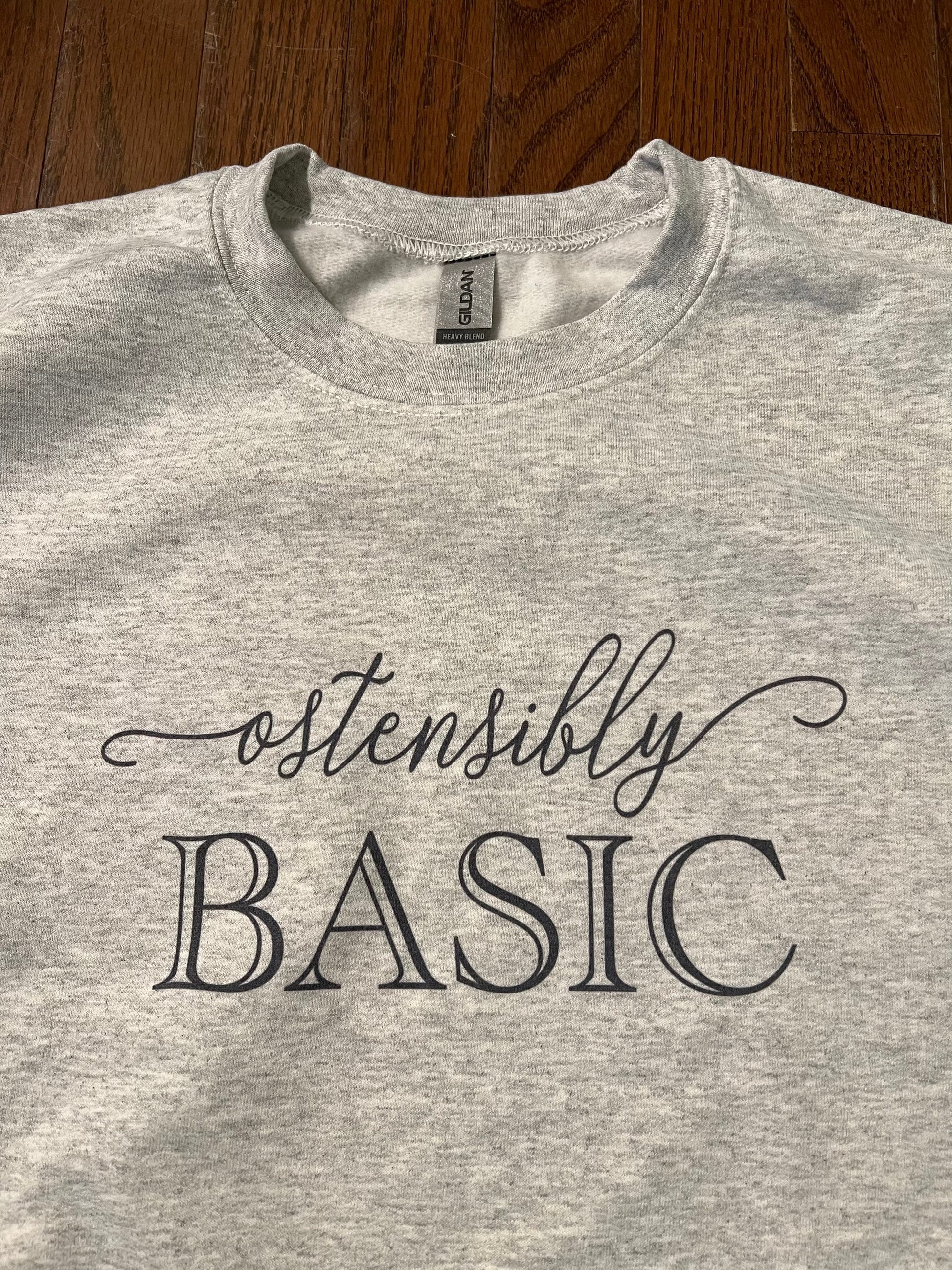 Ostensibly Basic CREW Neck Sweatshirt