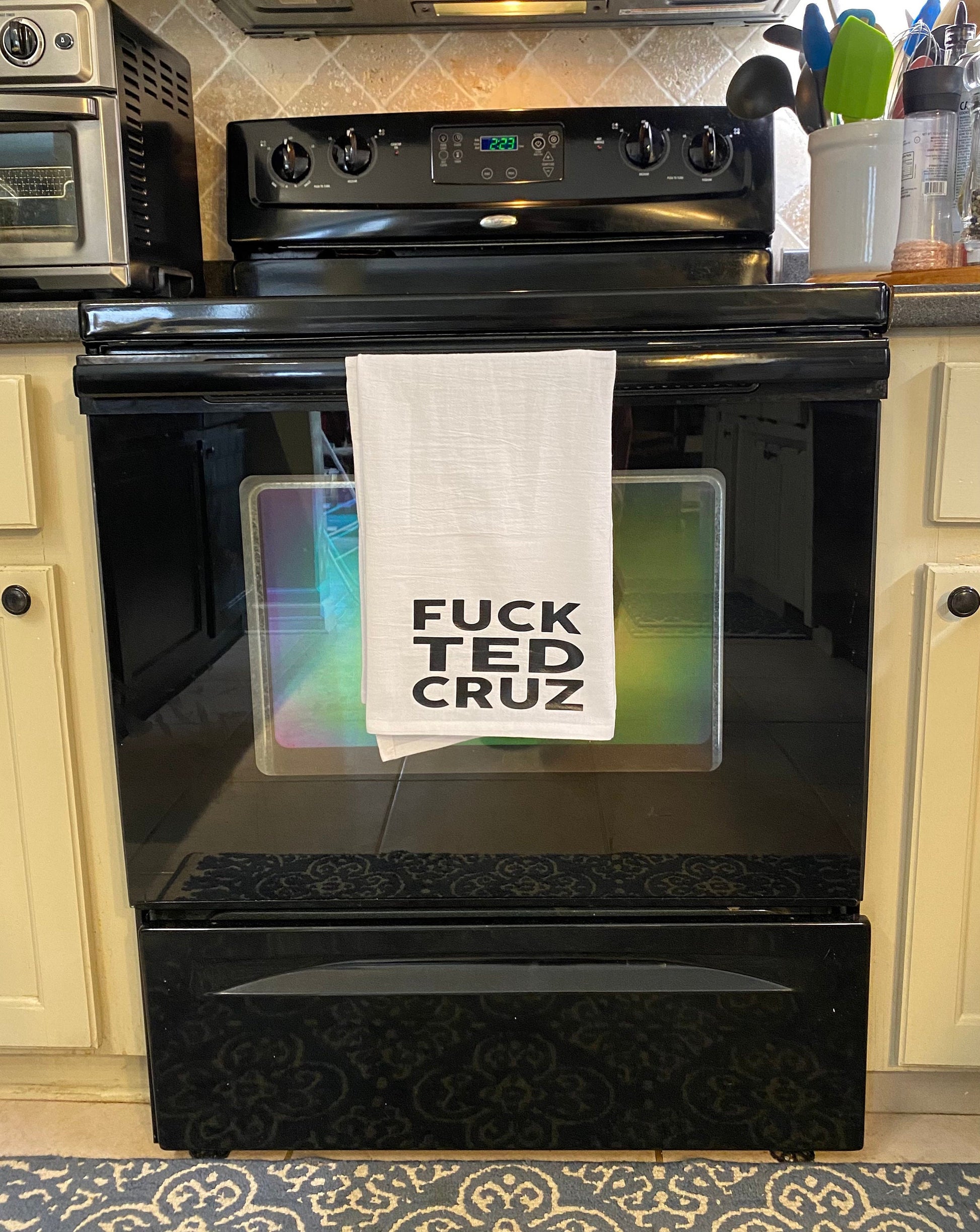 Fucking Politicians Individual Tea Towels