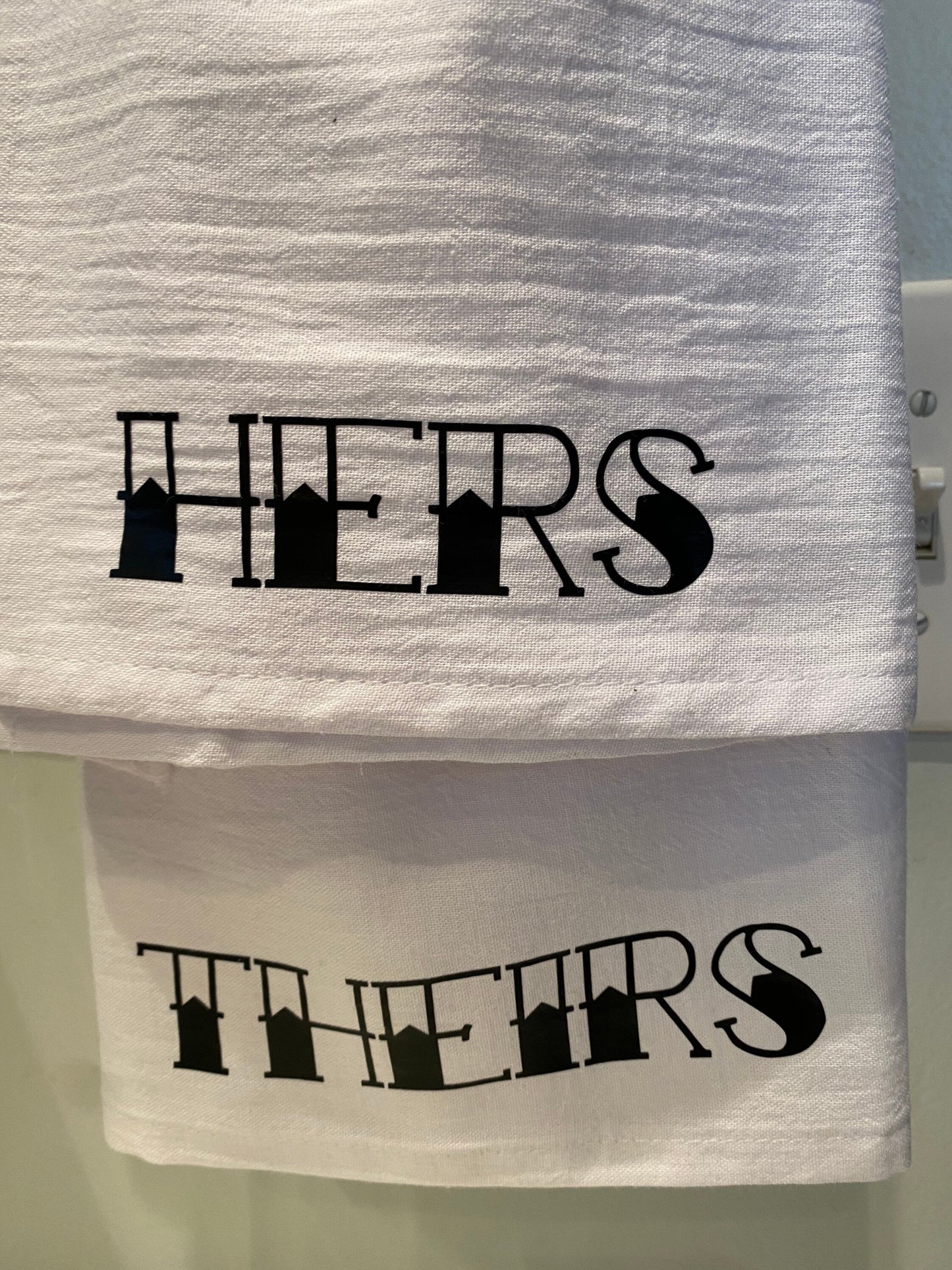 Pronoun Towel Set