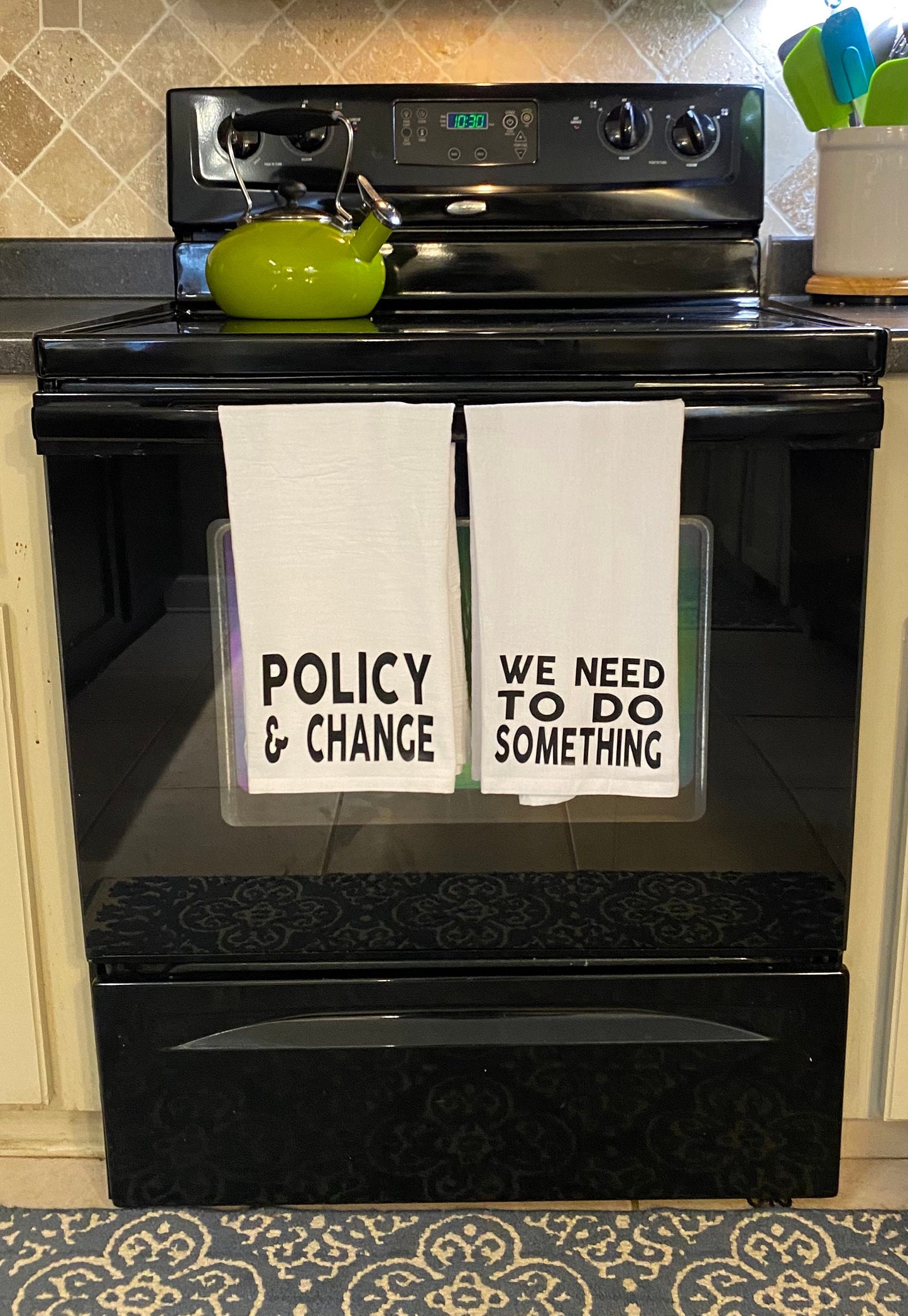 Policy & Change Tea Towel Set